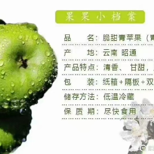 昭通青苹果 云南省昭通市昭阳区 光果