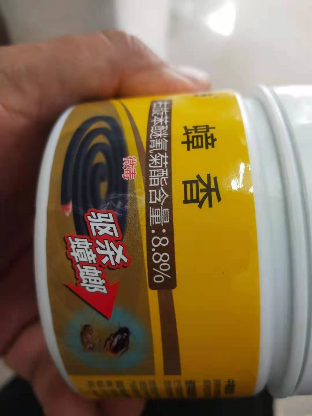 卫生杀虫剂 驱杀蟑螂蟑香右旋苯醚氰菊酯含量：8.8%专杀蟑螂