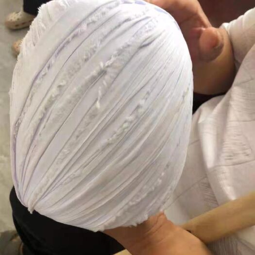 菏泽打包带 机器加工无断头白布条 黑纱 毛毡 等绿化用品直销价格对比最低