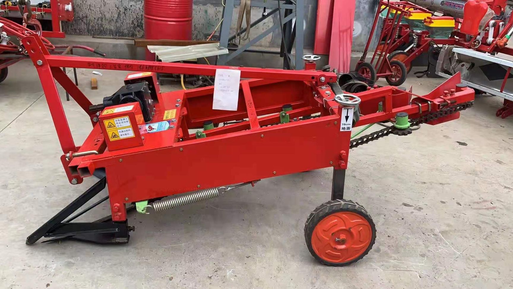  花生收获机 小四轮收花生机子 长果收获机