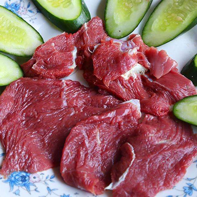 驴肉新鲜现杀生驴肉正宗真空包邮特产带皮驴肉鲜生驴肉
