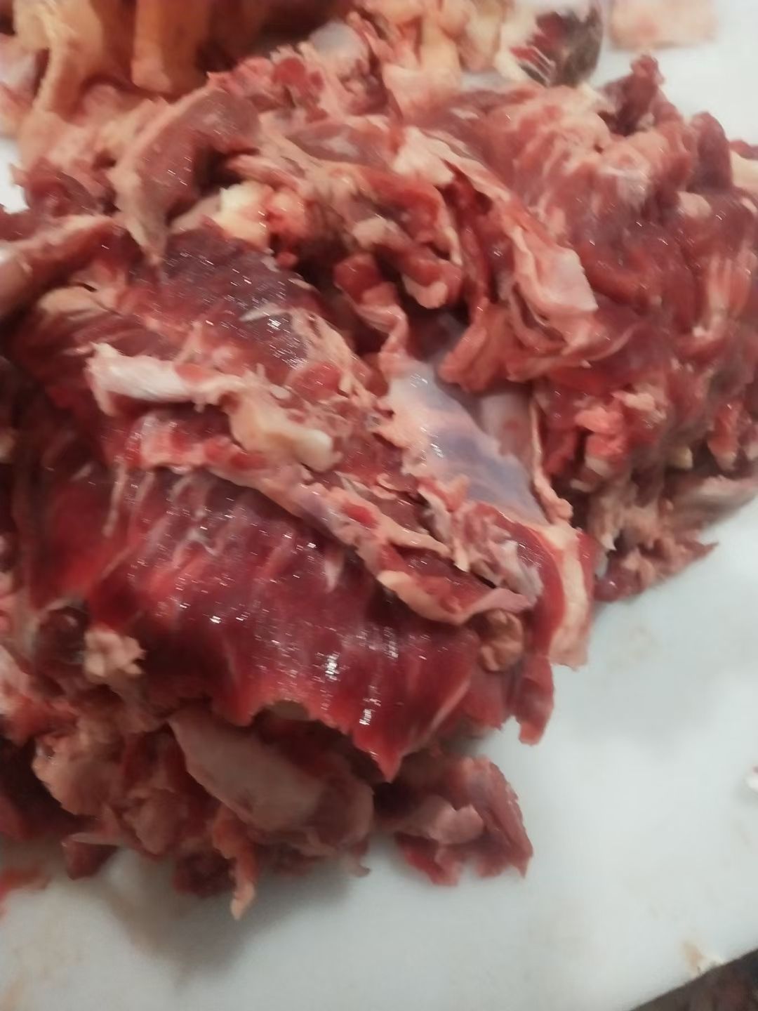 纯干牛碎肉国产 绞馅厂家直销一手货源支持样品