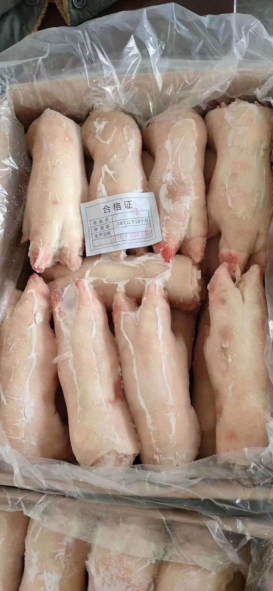 猪蹄，一级猪前蹄一件代发，量大从优