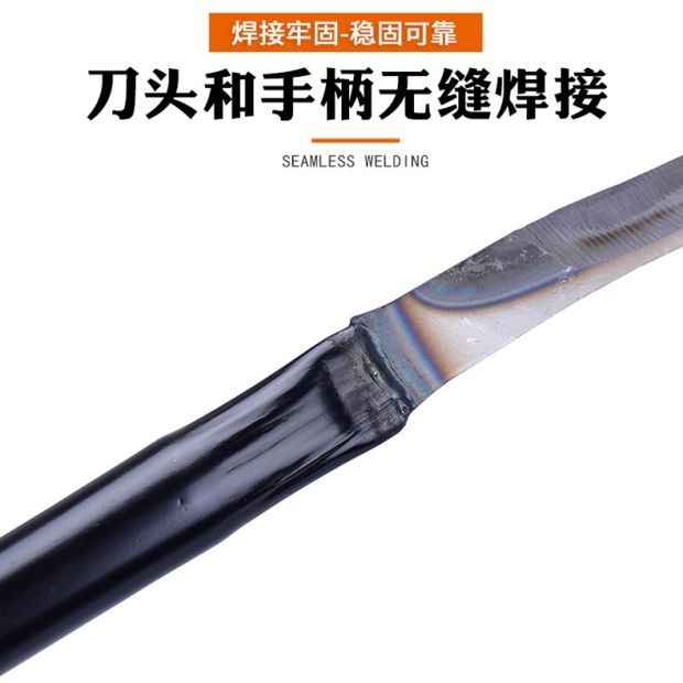 农用镰刀  农用链刀割草除草器小号割草刀户外全钢长柄割韭菜专