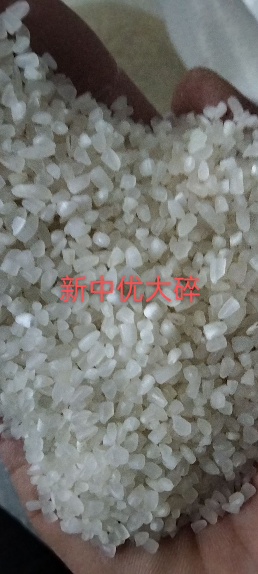碎米新中优大碎，干净无杂质整车走！