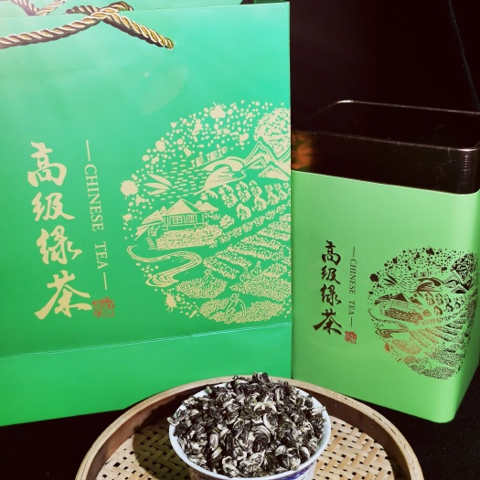 思茅碧螺春茶 头春绿茶 一级曲茶 香气浓郁耐泡度高