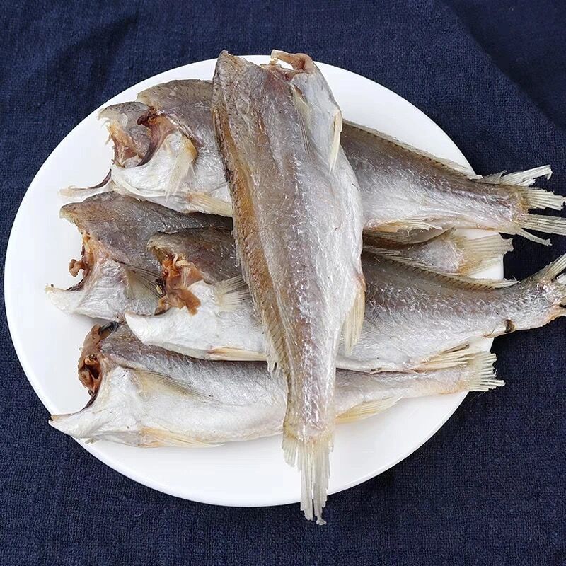 黃花魚(yú)干漁家自曬咸魚(yú)干黃魚(yú)干海鮮干貨去頭咸魚(yú)干小黃魚(yú)干