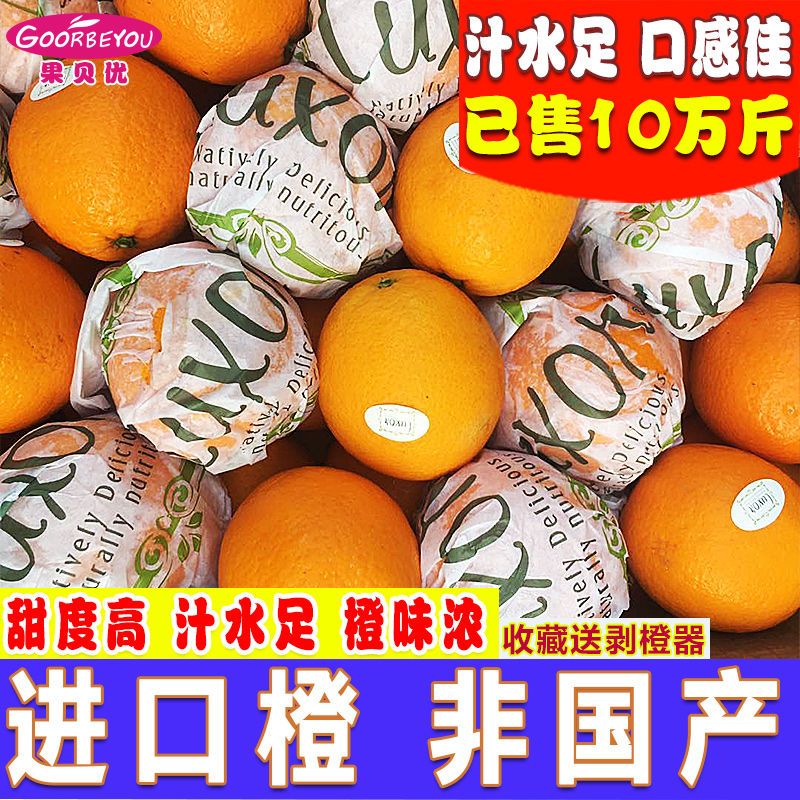 南非橙子夏橙当季新鲜水果埃及夏橙脐橙甜橙水果包邮