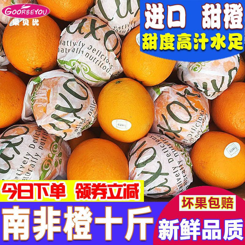 南非橙子夏橙当季新鲜水果埃及夏橙脐橙甜橙水果包邮