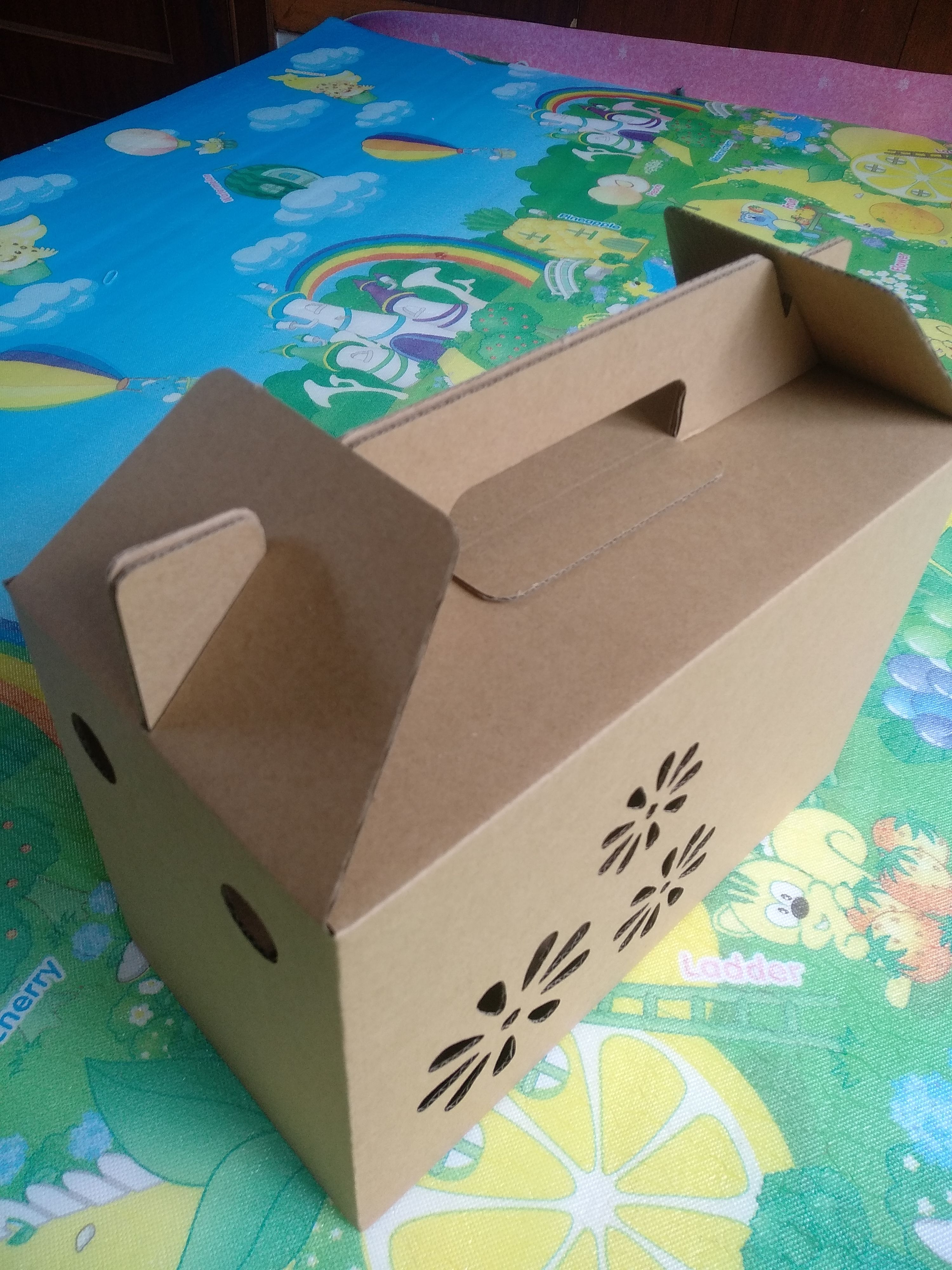 包装盒定制  水果包装箱苹果葡萄红薯手提纸箱，土产品包装箱快