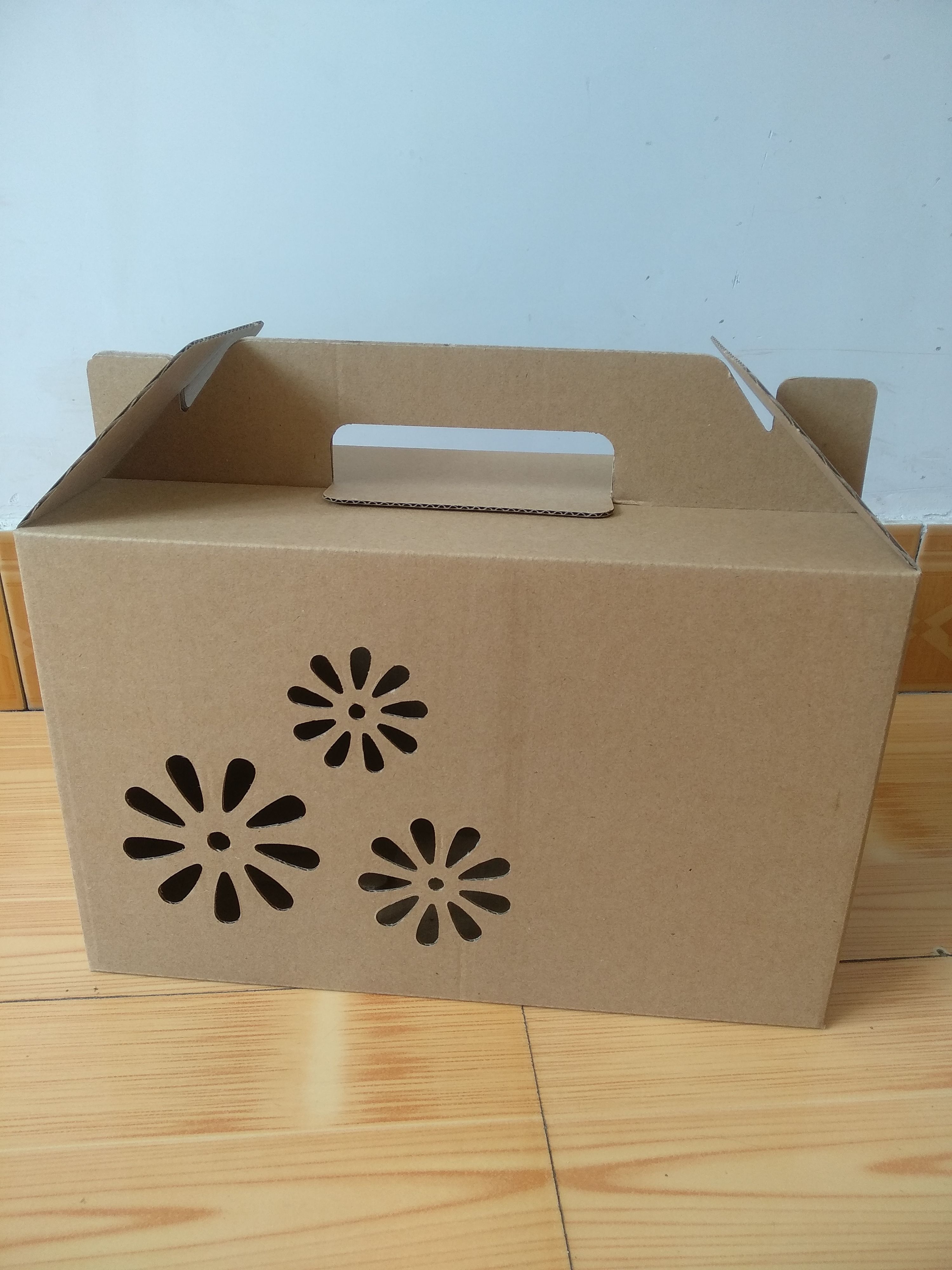 包装盒定制  水果包装箱苹果葡萄红薯手提纸箱，土产品包装箱快