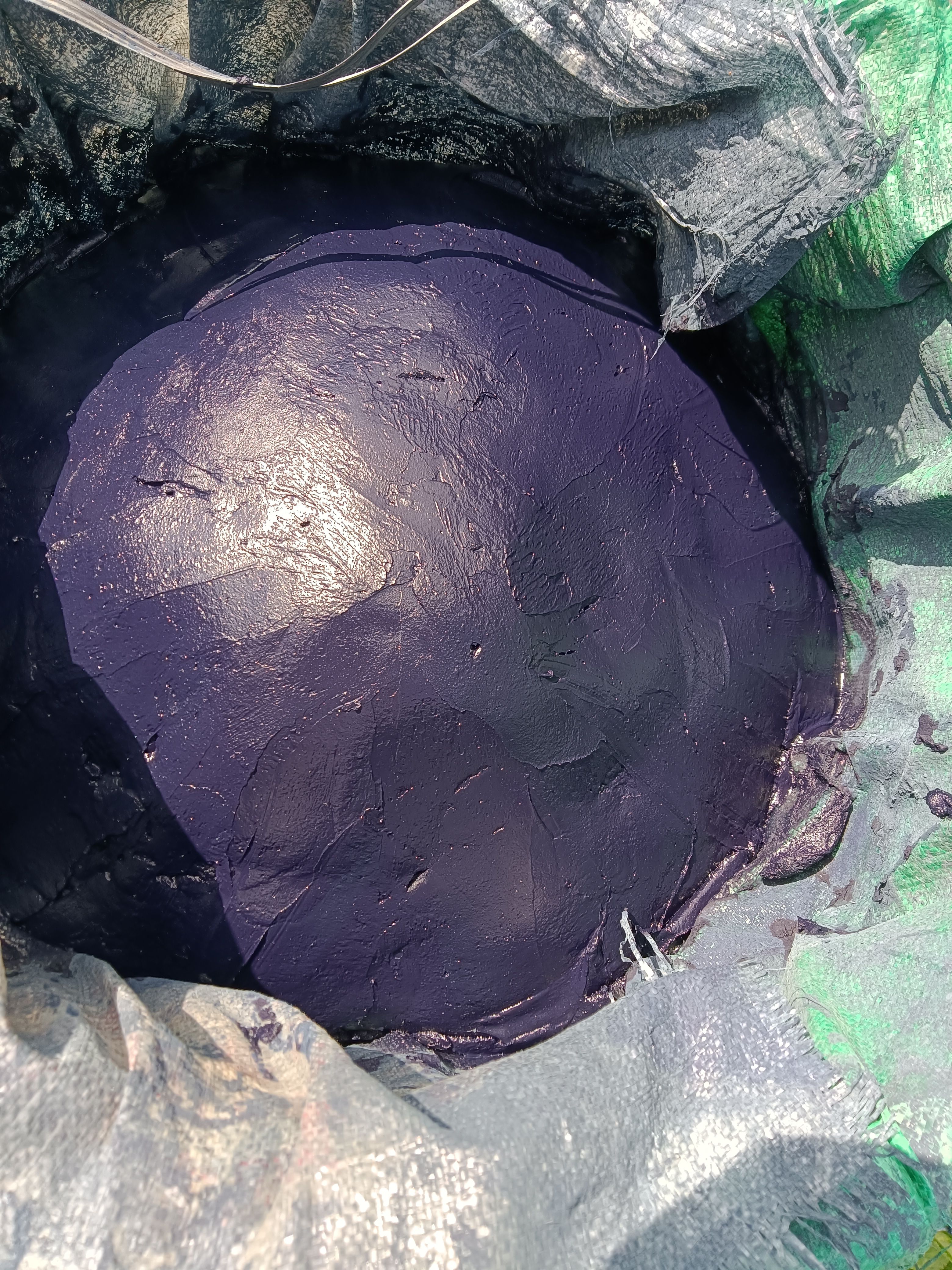 南板蓝根 蓝靛泥 ：天然染料