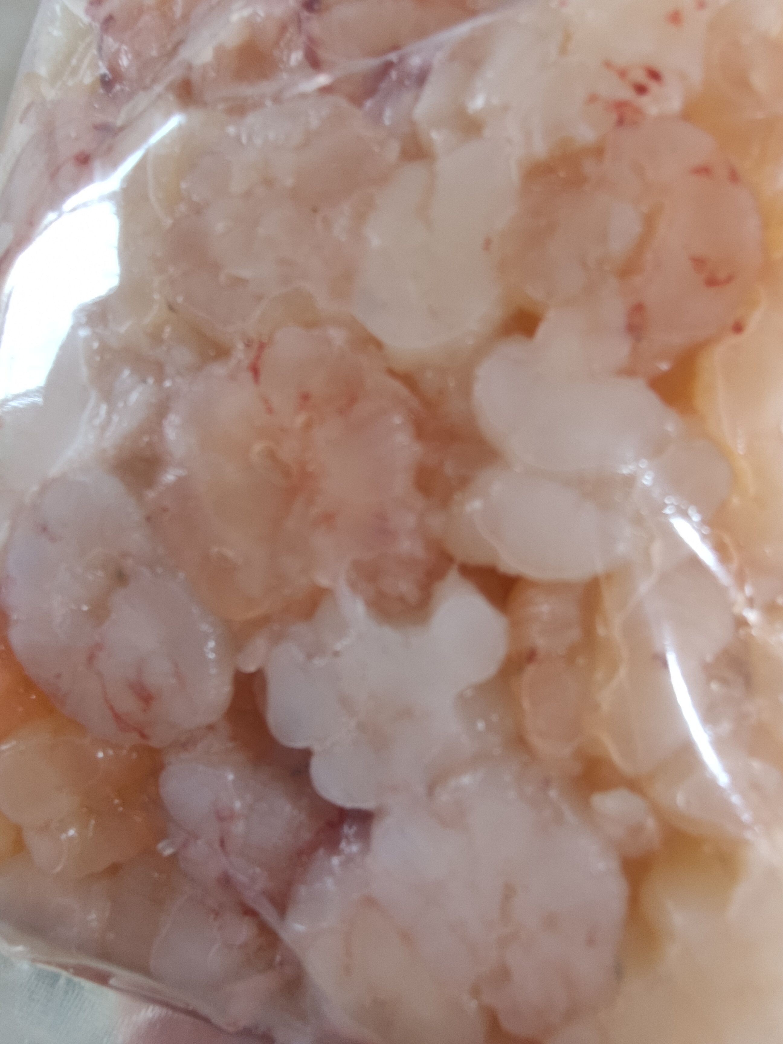 鲜龙虾仁不包冰一斤就是一斤足斤足两