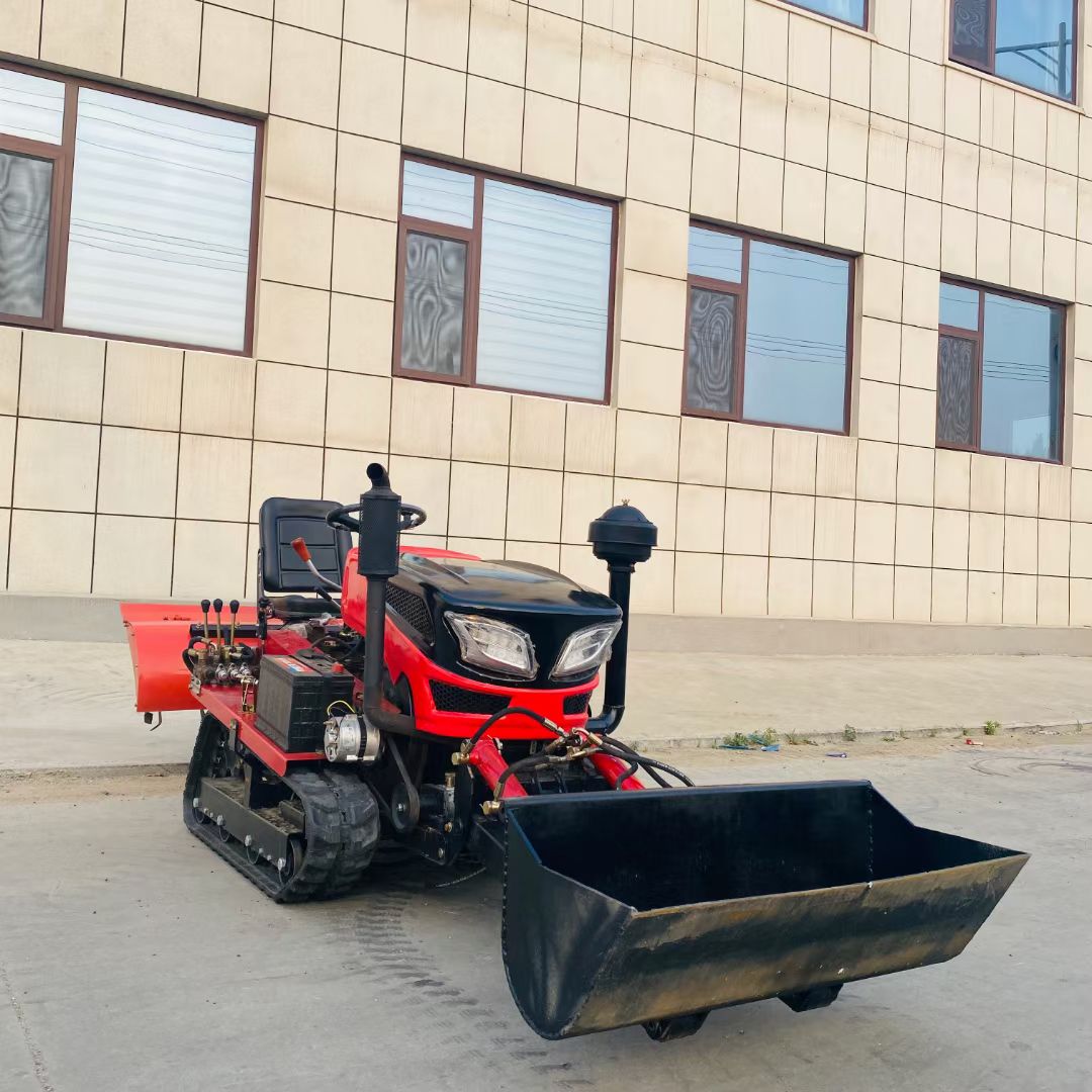 各种型号水旱两用，履带旋耕机