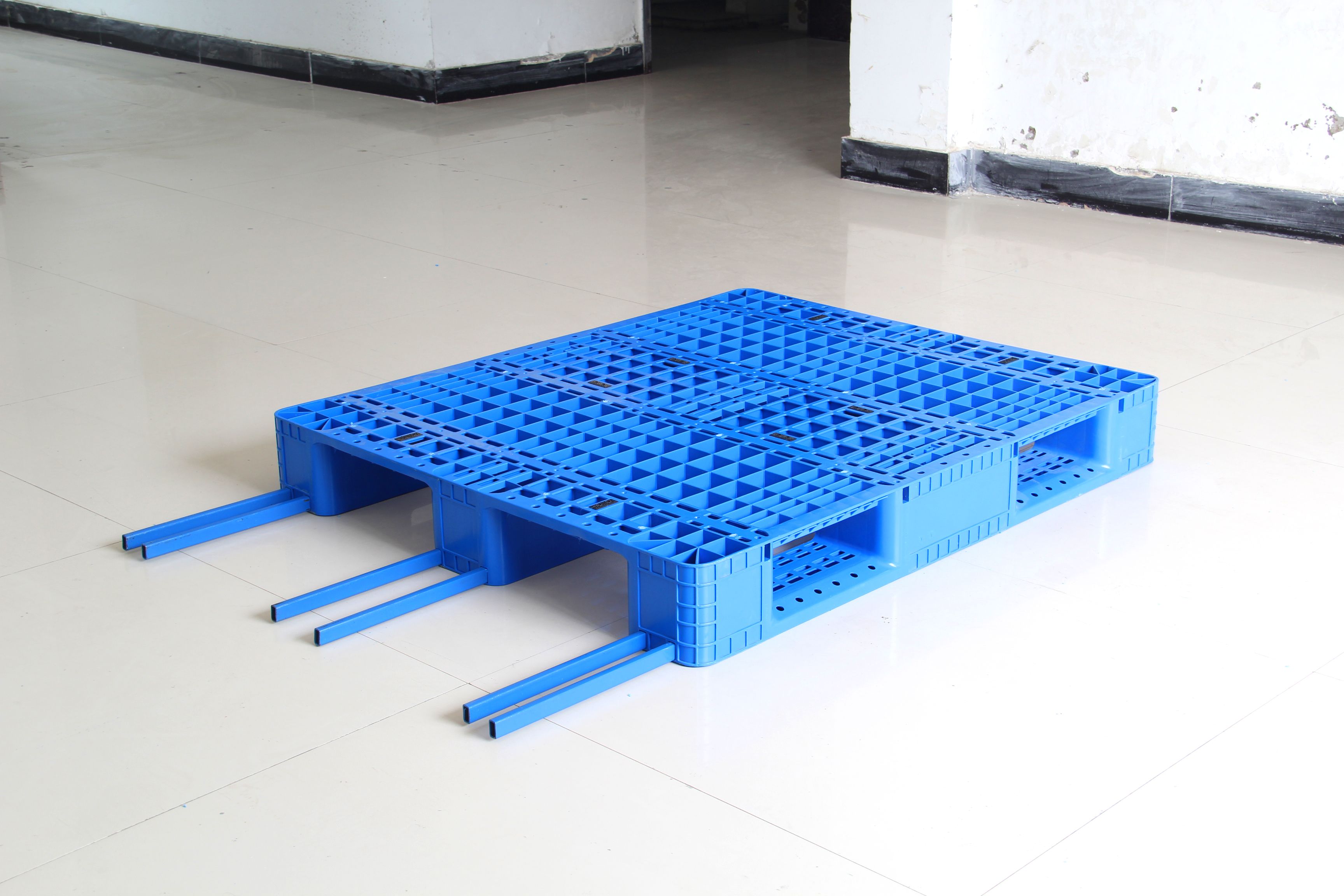  塑料托盘加钢管食品托盘货架托盘运输托盘