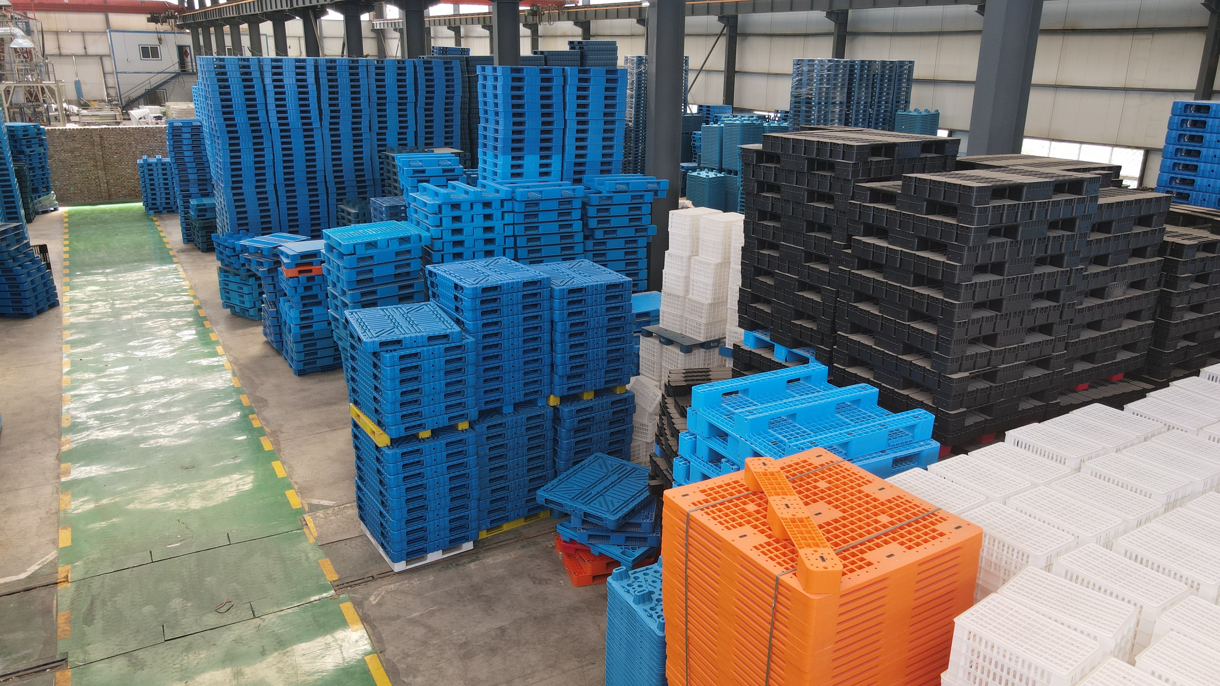  塑料托盘加钢管食品托盘货架托盘运输托盘