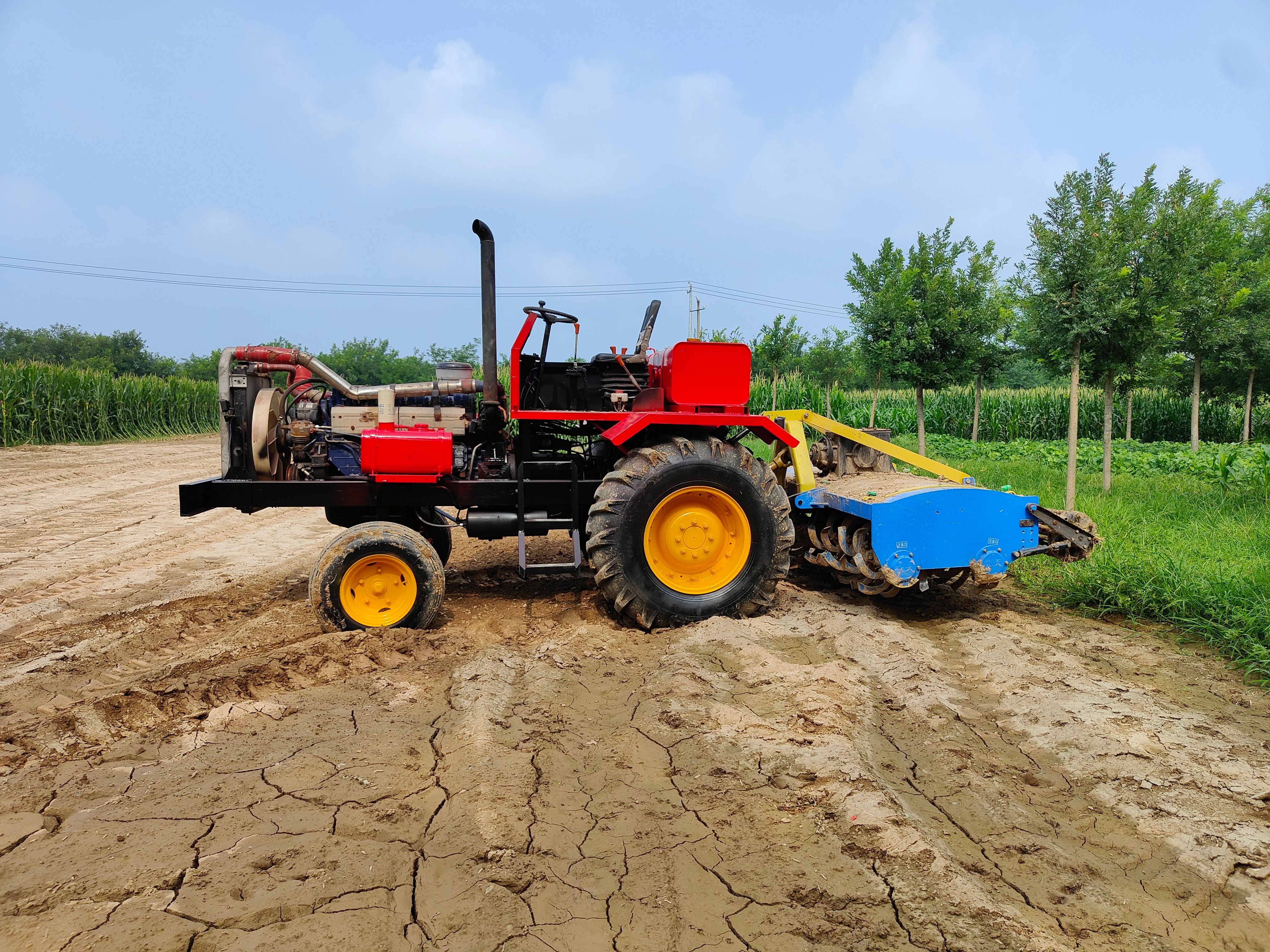 中耕机械 大力神牌 WK_280 一年保修 柴油 200L 280/360/38 有 