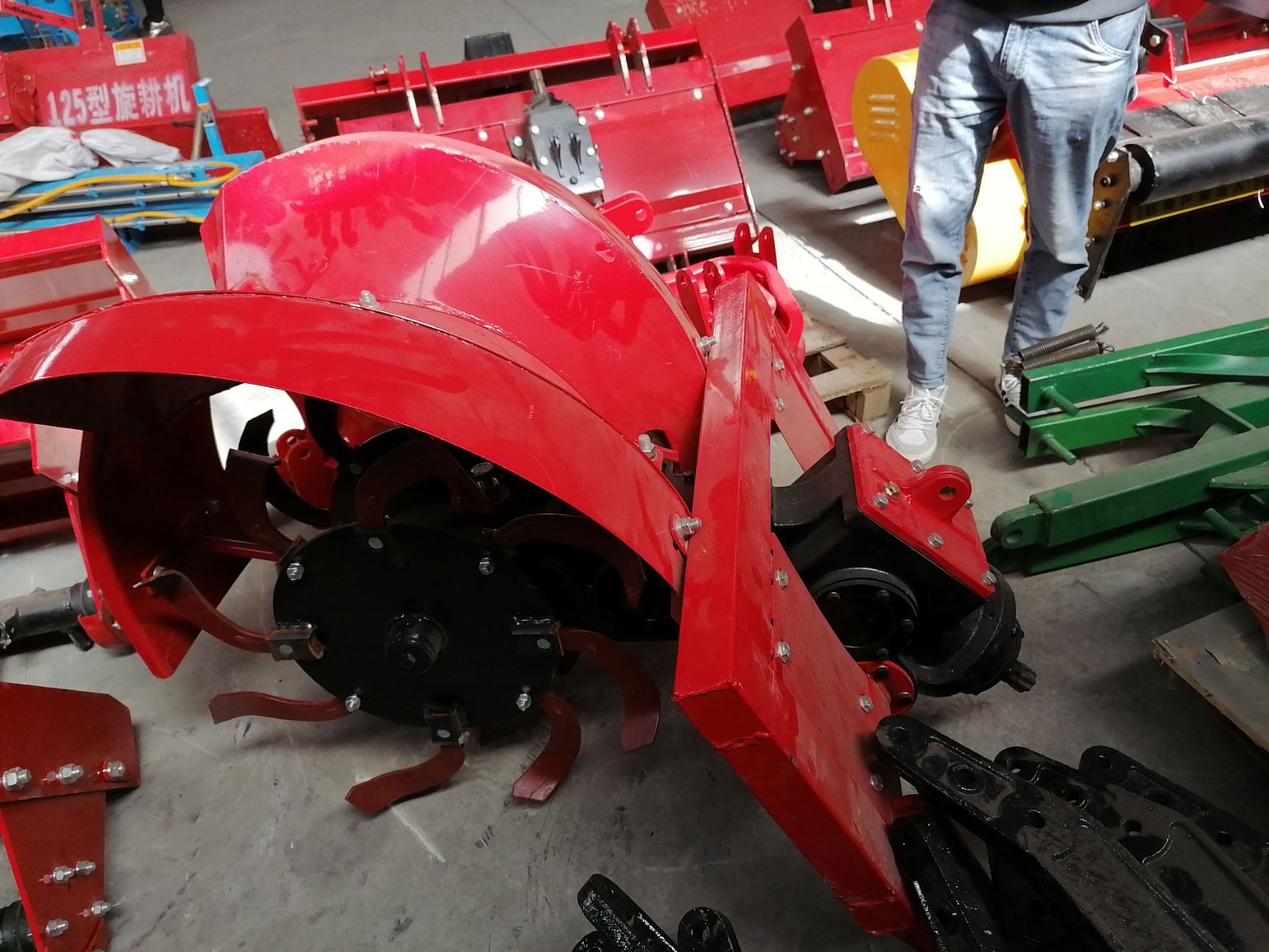 开沟起垄机  拖拉机带动后置悬挂田园果园小型开沟机挖沟机