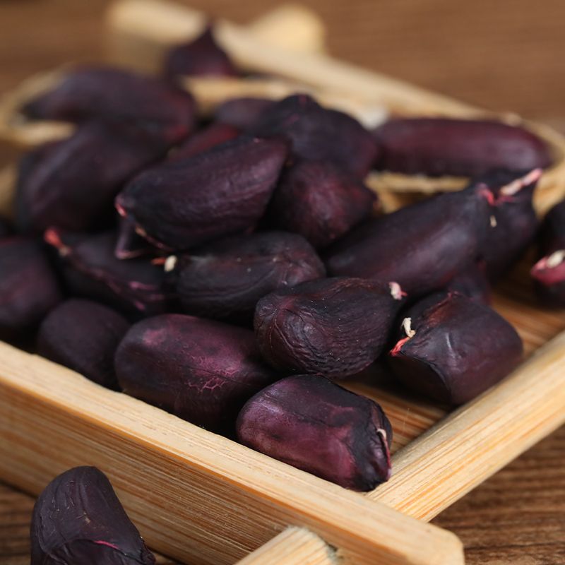 新货批发普洱孟连带壳黑花生3-4粒黑花生米