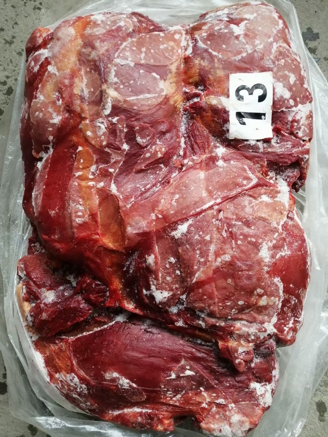 鲜马肉  马肉 颜色新鲜质量好出肉率高