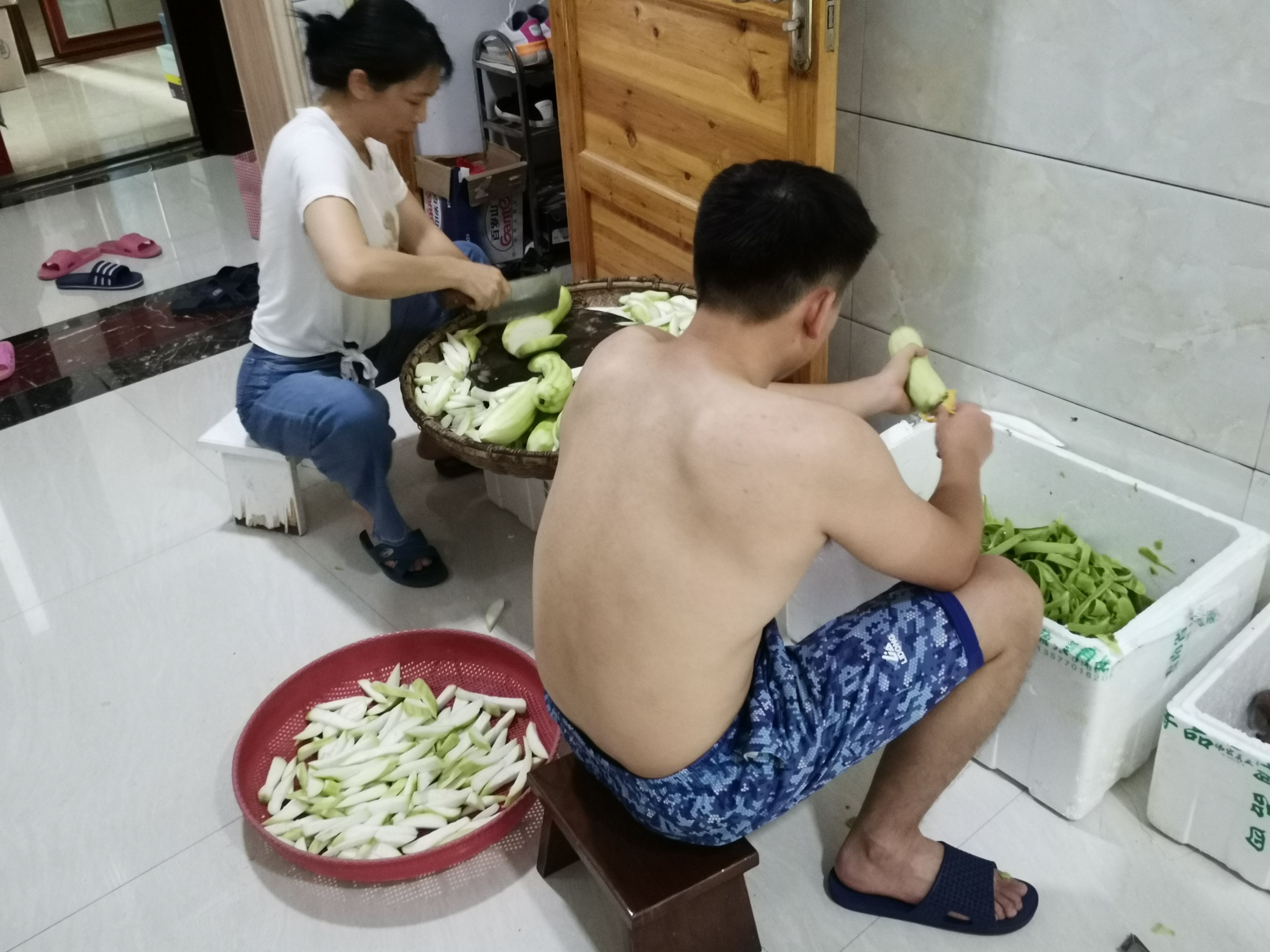 干豆角  落马垅杂菜