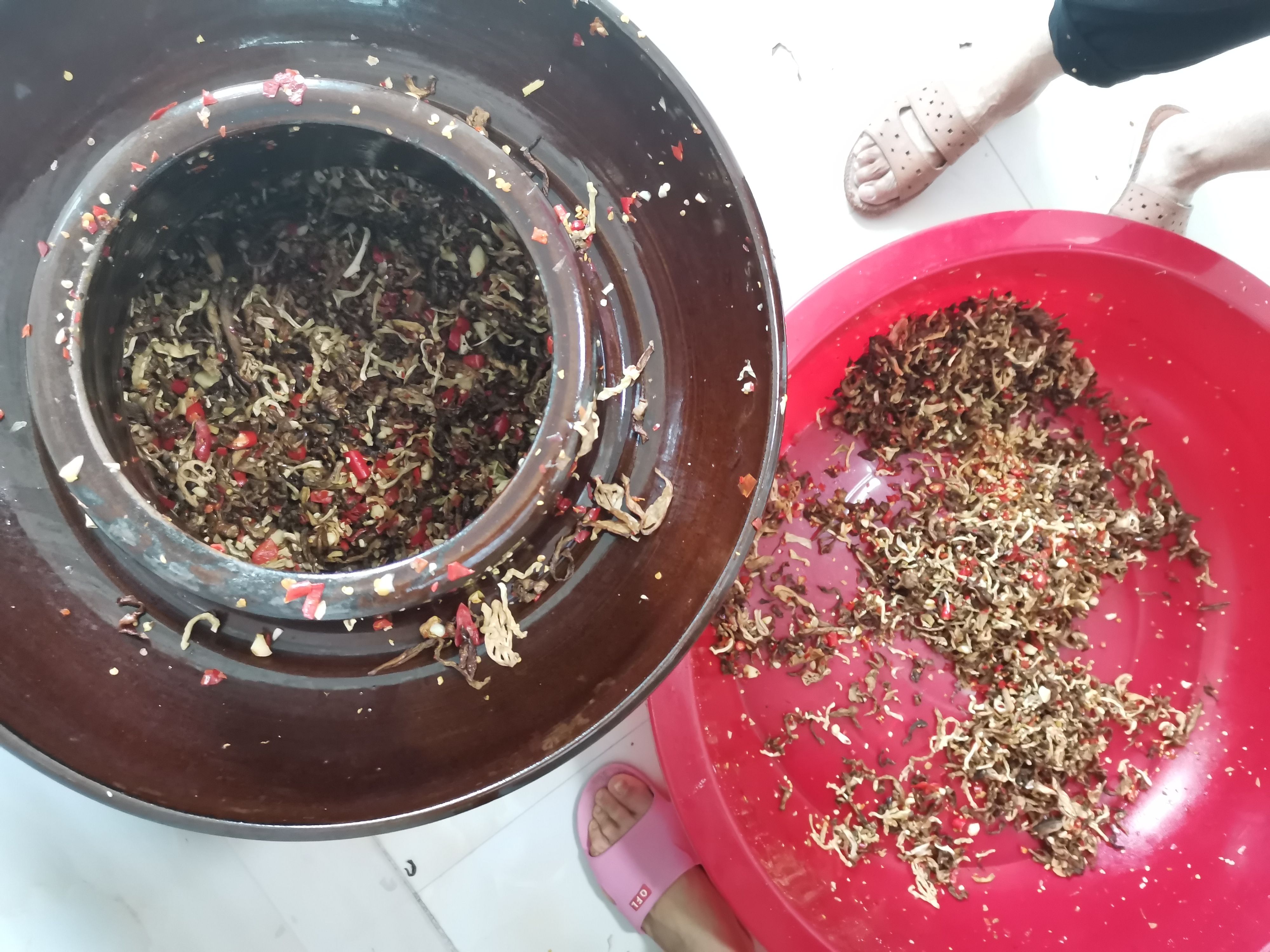 干豆角  落马垅杂菜
