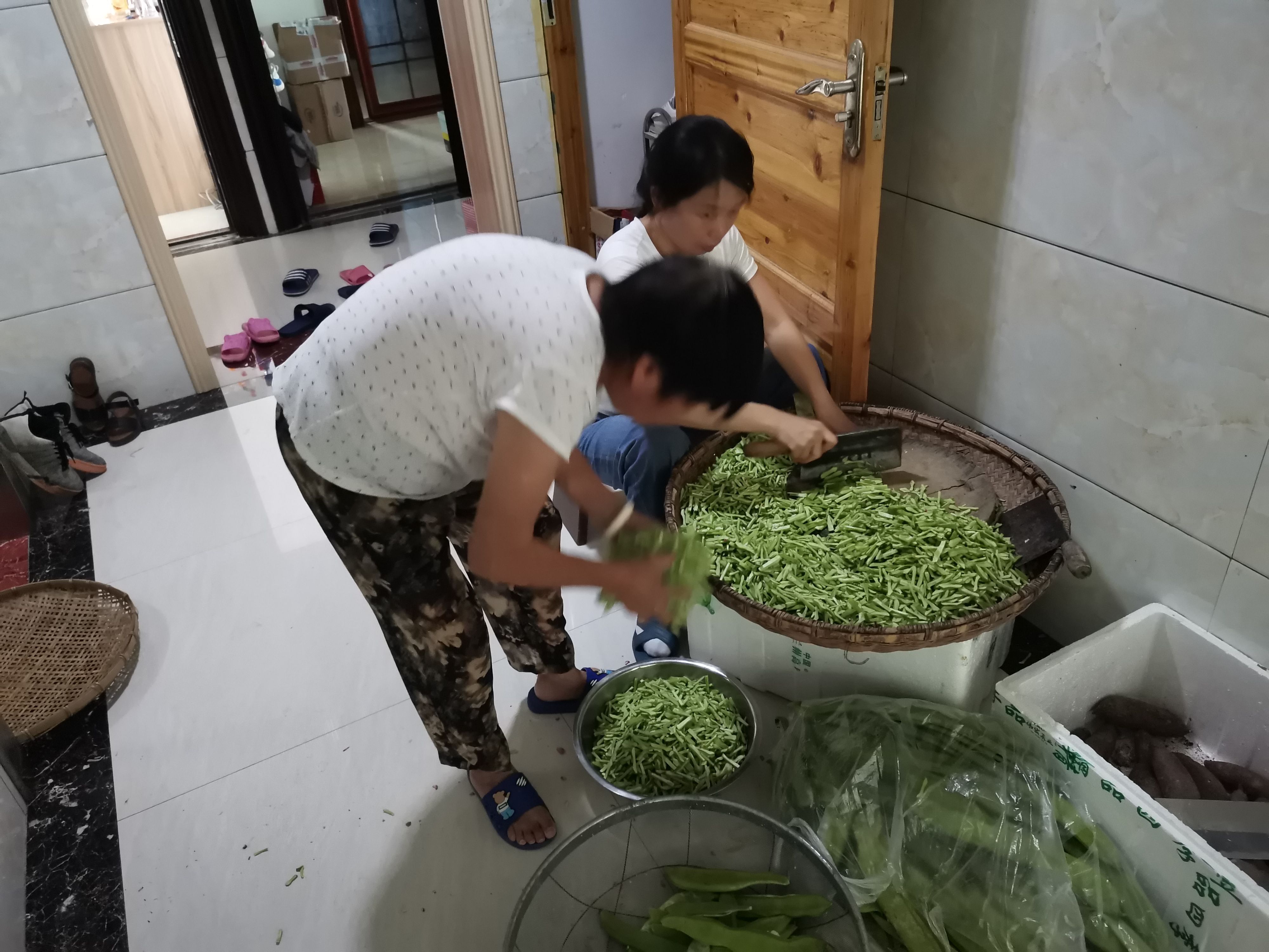 干豆角  落马垅杂菜