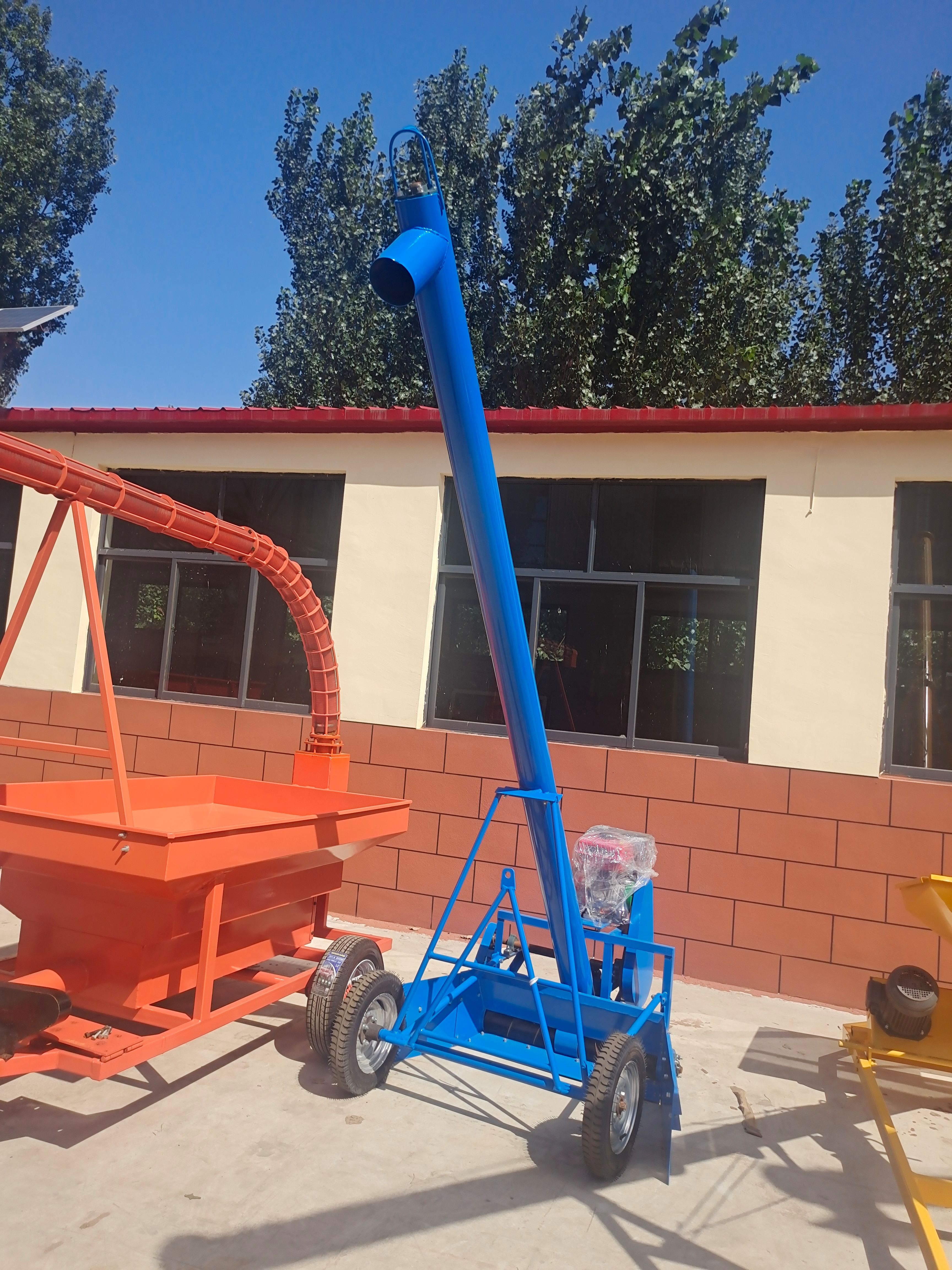 马路吸粮机 公路收粮机 车载引扒粮机