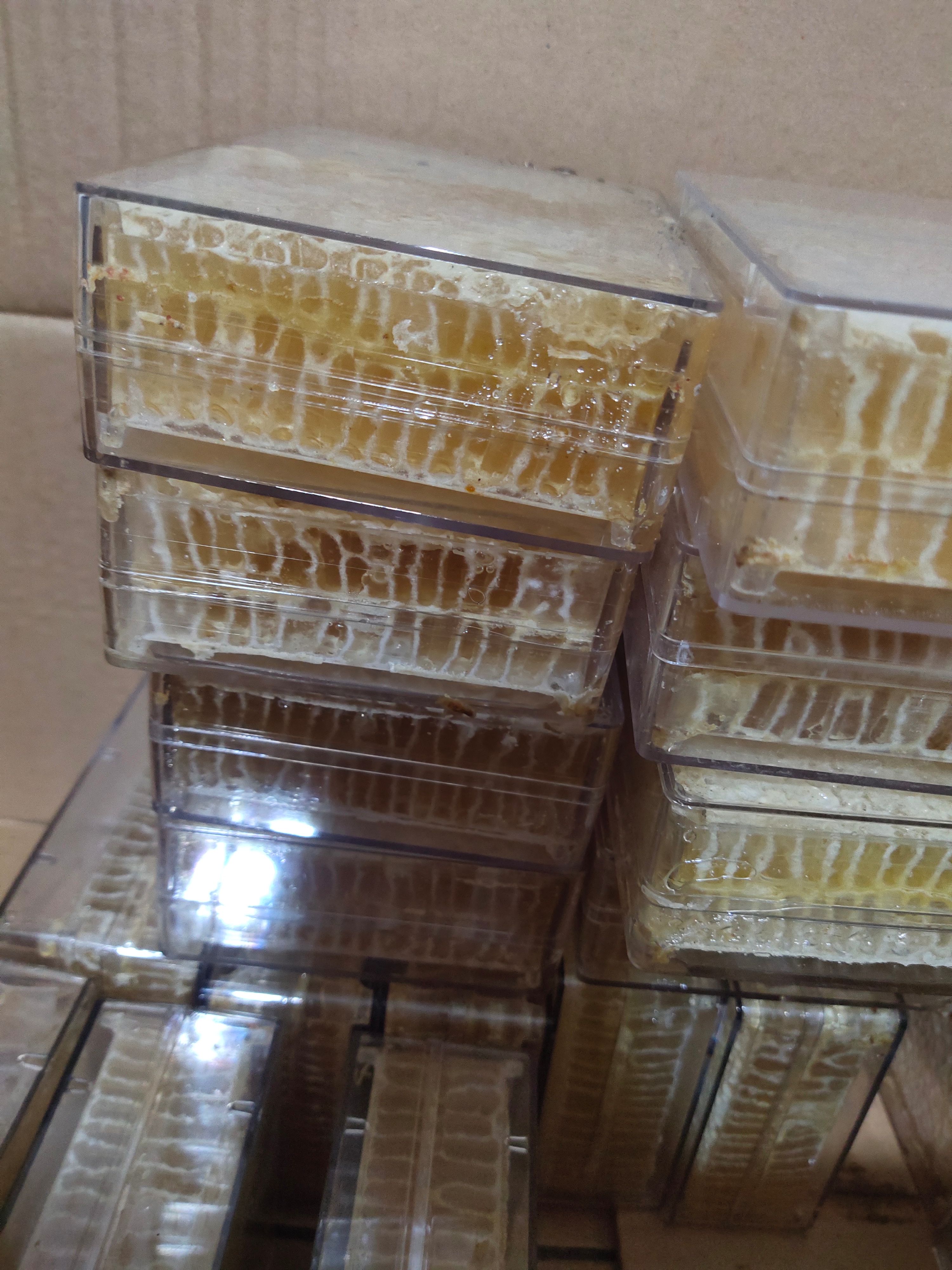 蜂巢蜜500g蜂巢蜜嚼着吃土蜂蜜