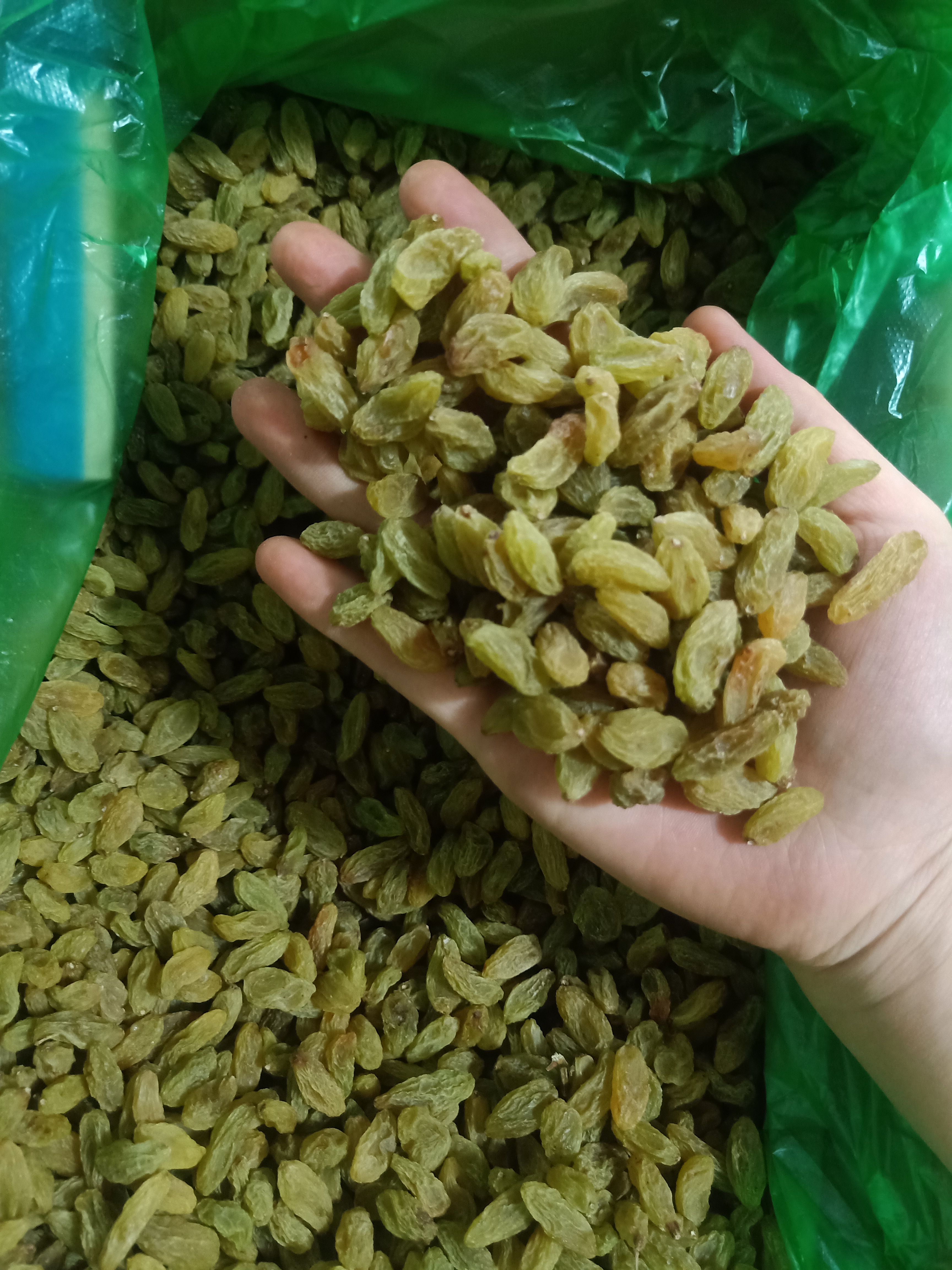 绿葡萄干 2025年新货葡萄干大绿大黄中绿中黄电商用品有货