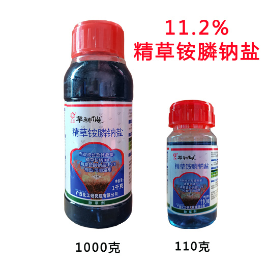 南宁三晶 精草铵膦钠盐 牛筋草小飞蓬杂草除草剂果园荒地烂根