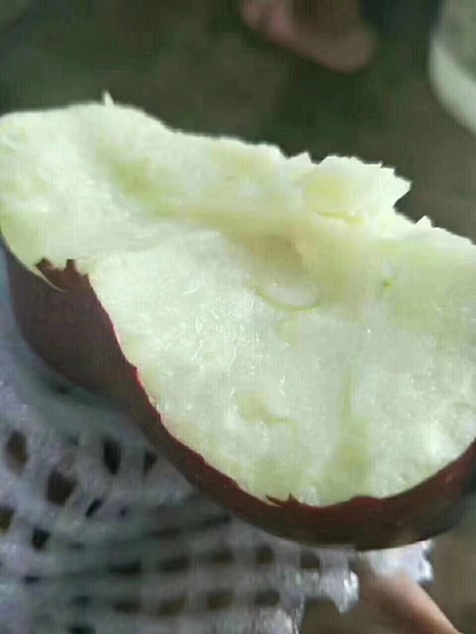 甘肃天水山地花牛苹果