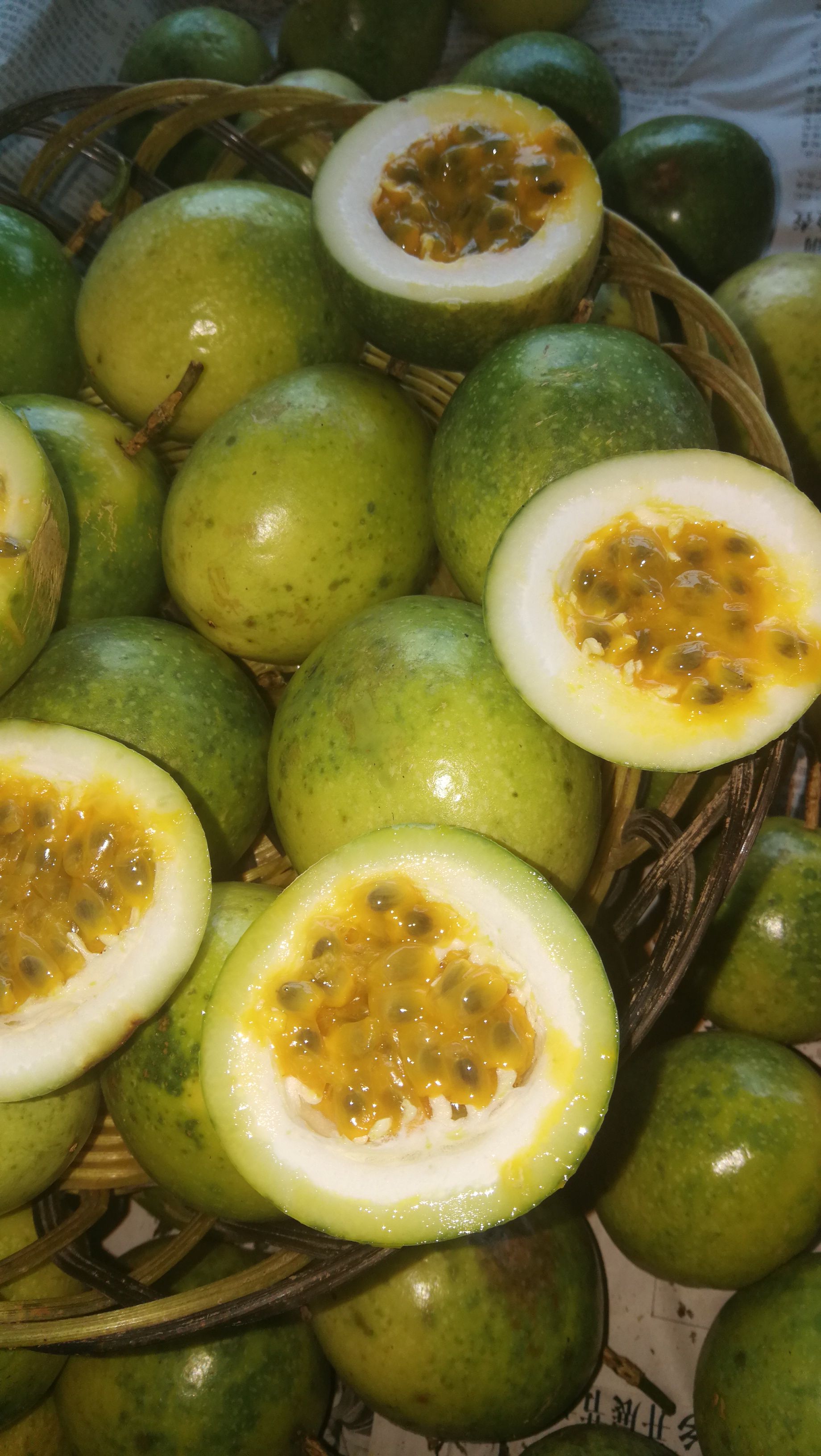 蜜味黄金百香果，新品种青果就很甜，