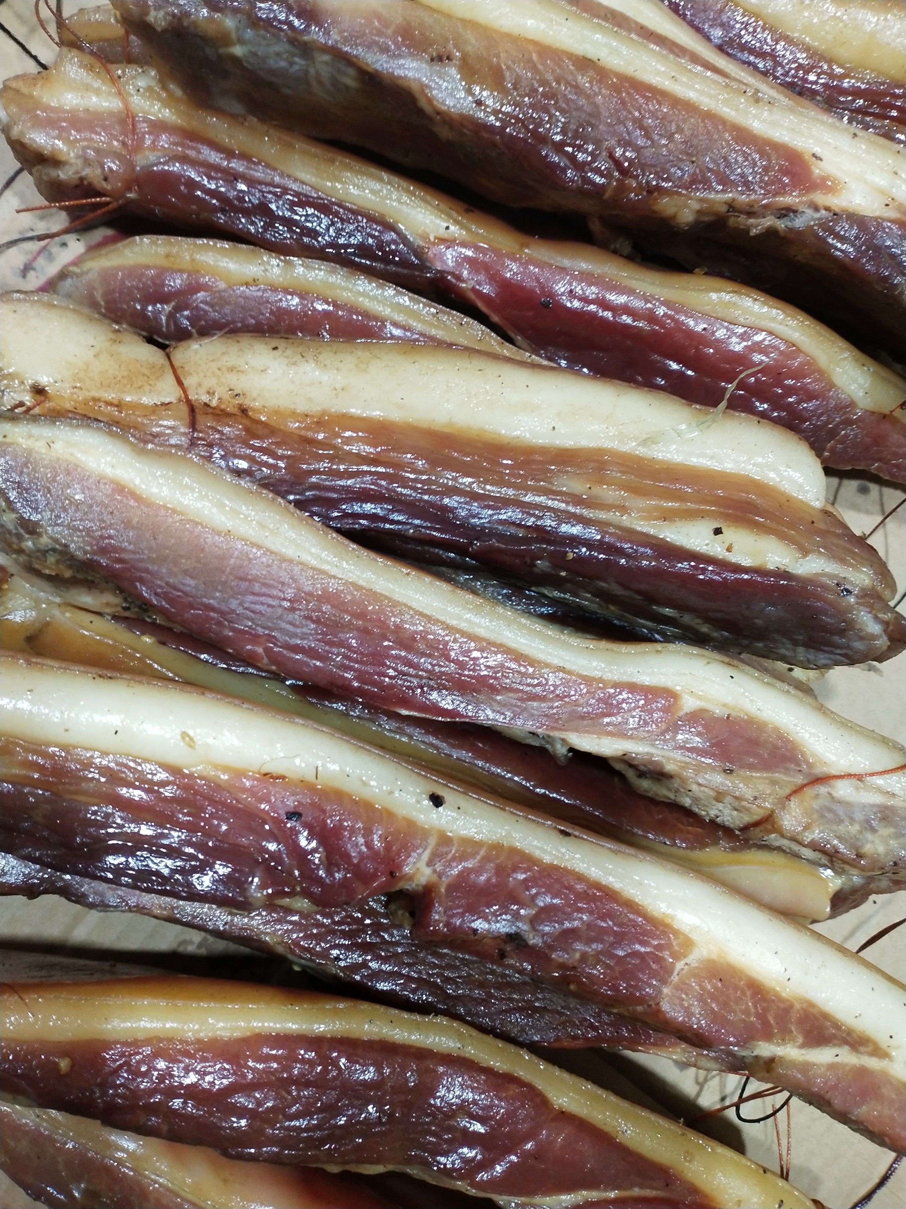 腌肉  咸肉 风干肉 无烟熏腊肉