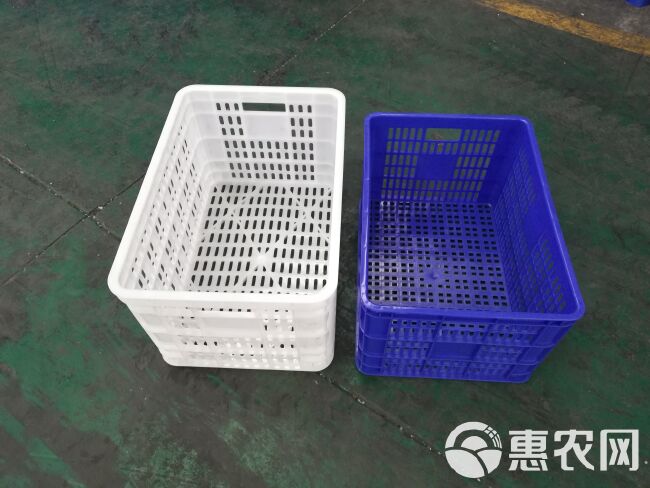 塑料筐  苹果筐桃筐柑橘筐加厚款塑料周转筐蔬菜筐物流运输周转筐