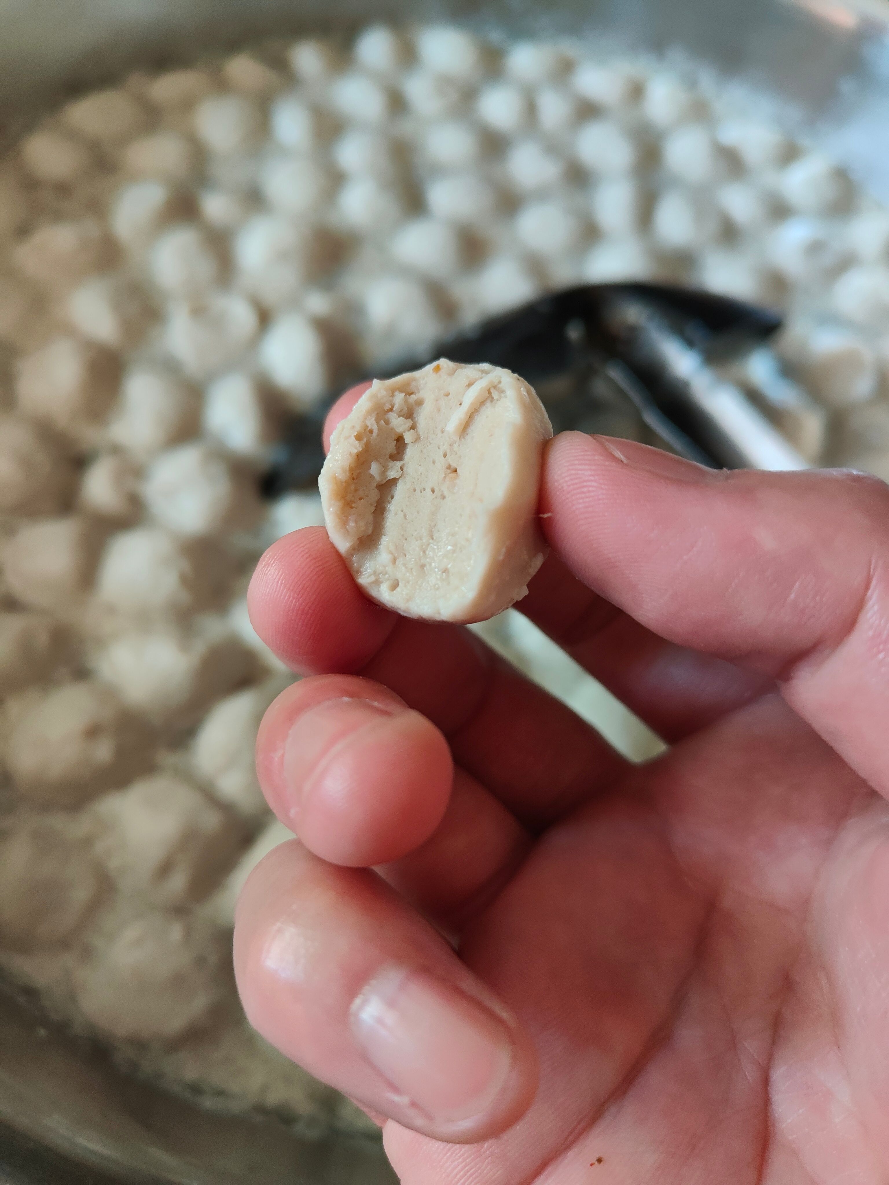 潮汕正宗纯猪肉丸 火锅丸子 潮汕特产 丸子大小可定制