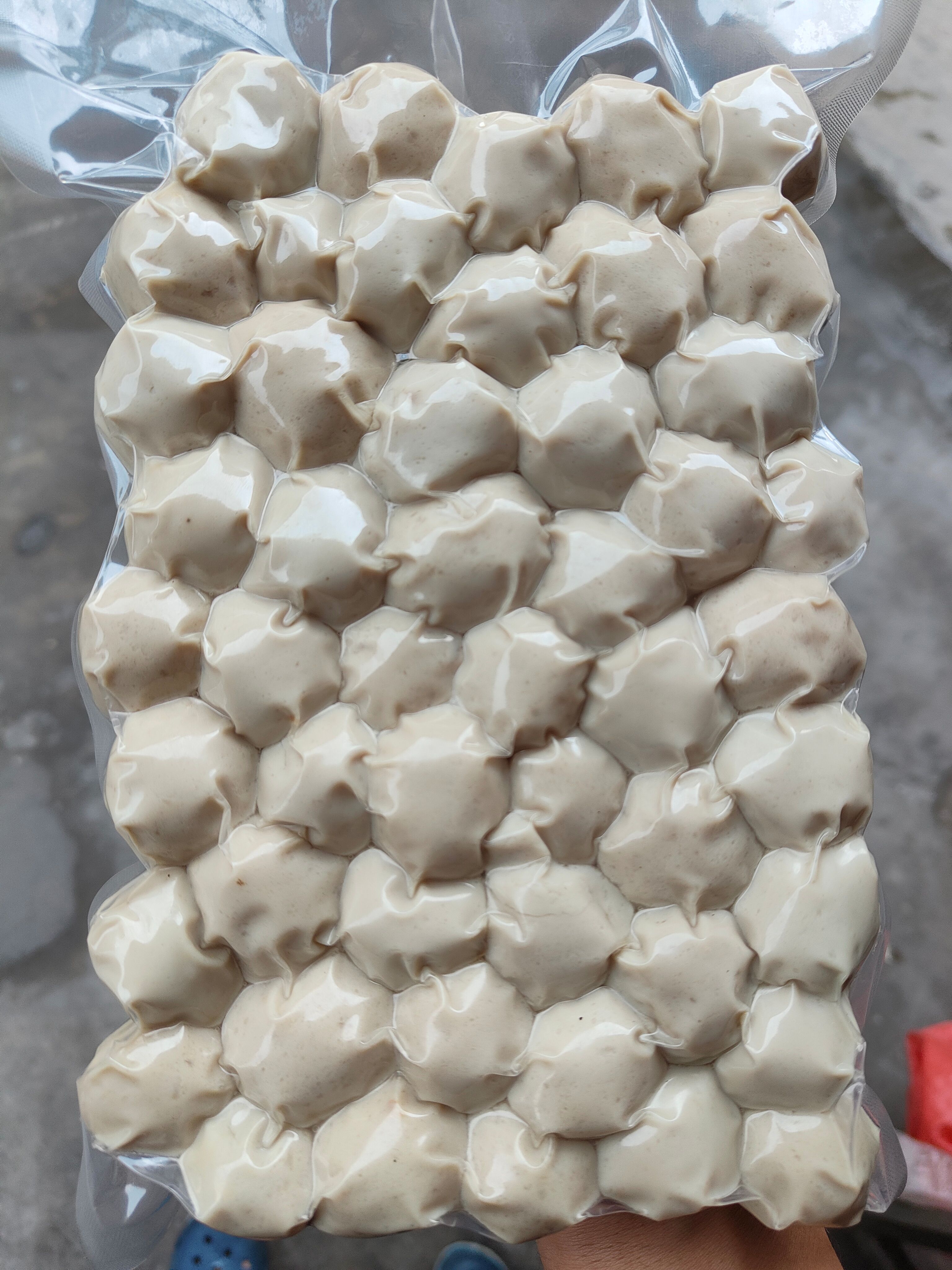 潮汕正宗纯猪肉丸 火锅丸子 潮汕特产 丸子大小可定制