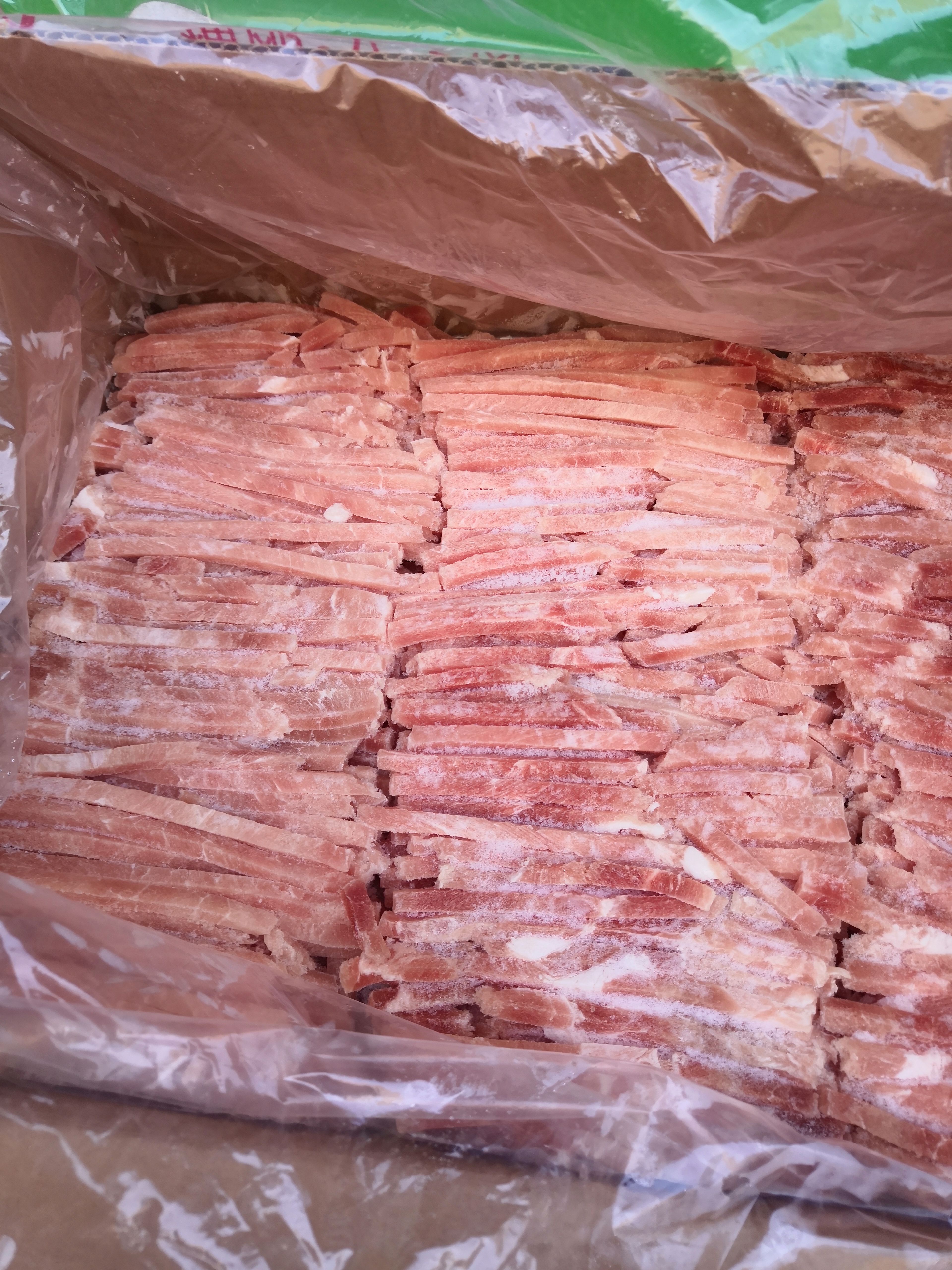猪肉 精肉丝，瘦肉丝