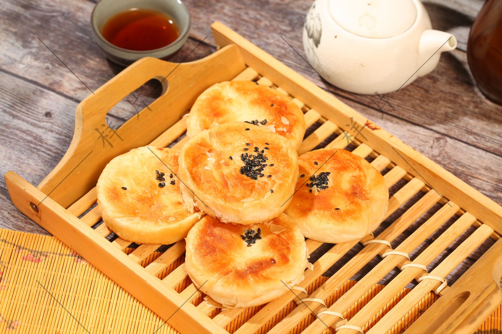 潮汕特产小吃绿豆饼