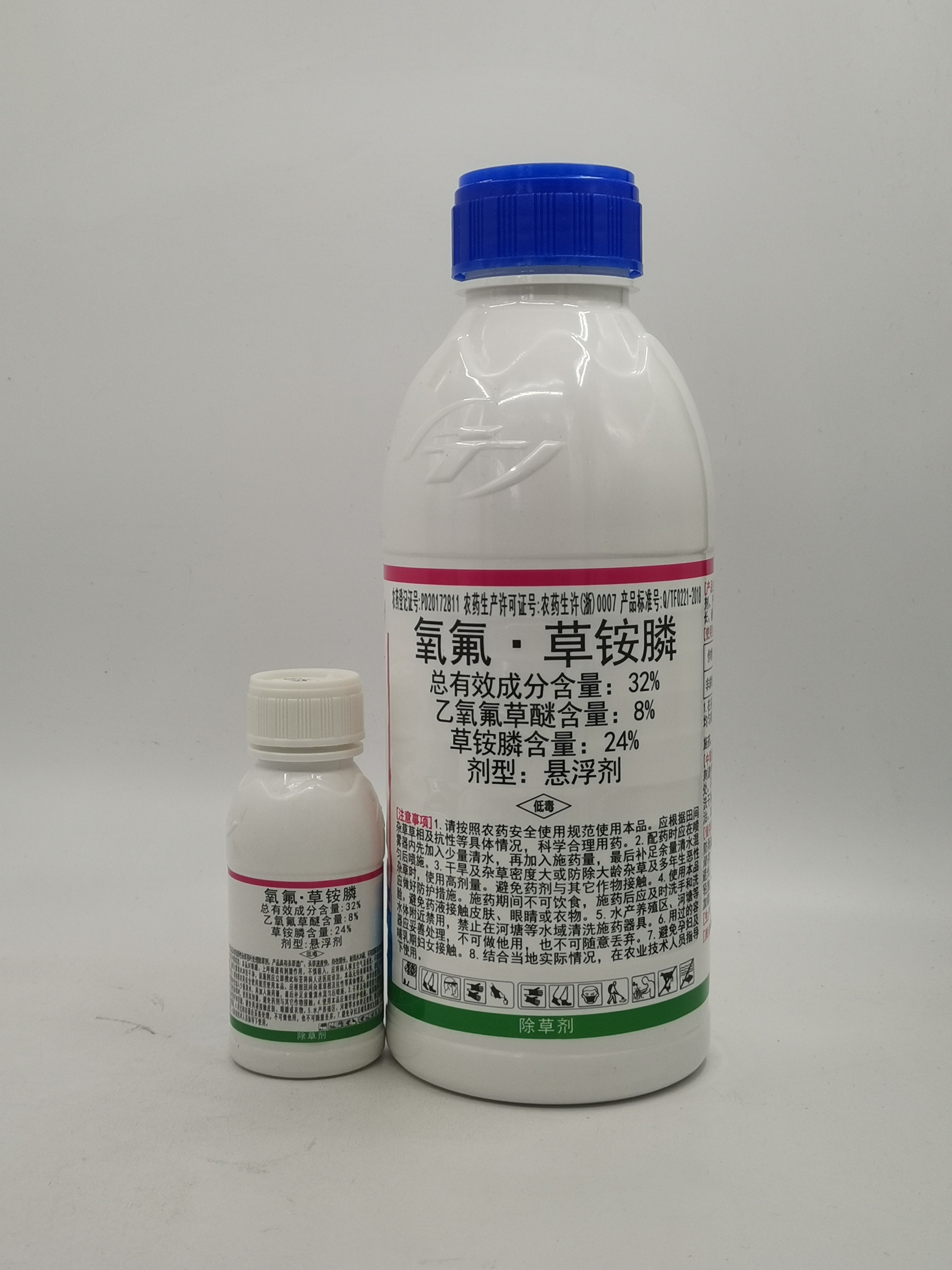 乐牛32%氧氟草铵膦浙江天丰一年牛筋草小飞蓬除草剂75克包邮