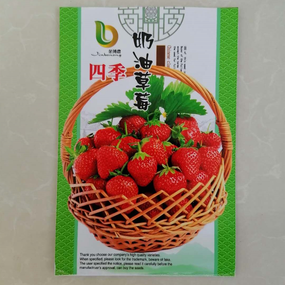 沭阳县奶油草莓种子淡雪草莓四季种植室内阳台盆栽水果农家草莓种子包邮