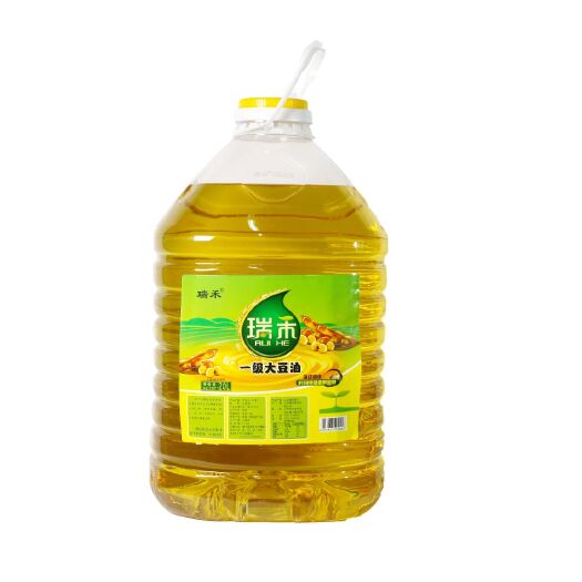 日照瑞禾品牌大豆油5升10升20升规格转基因非转基因一级大豆油