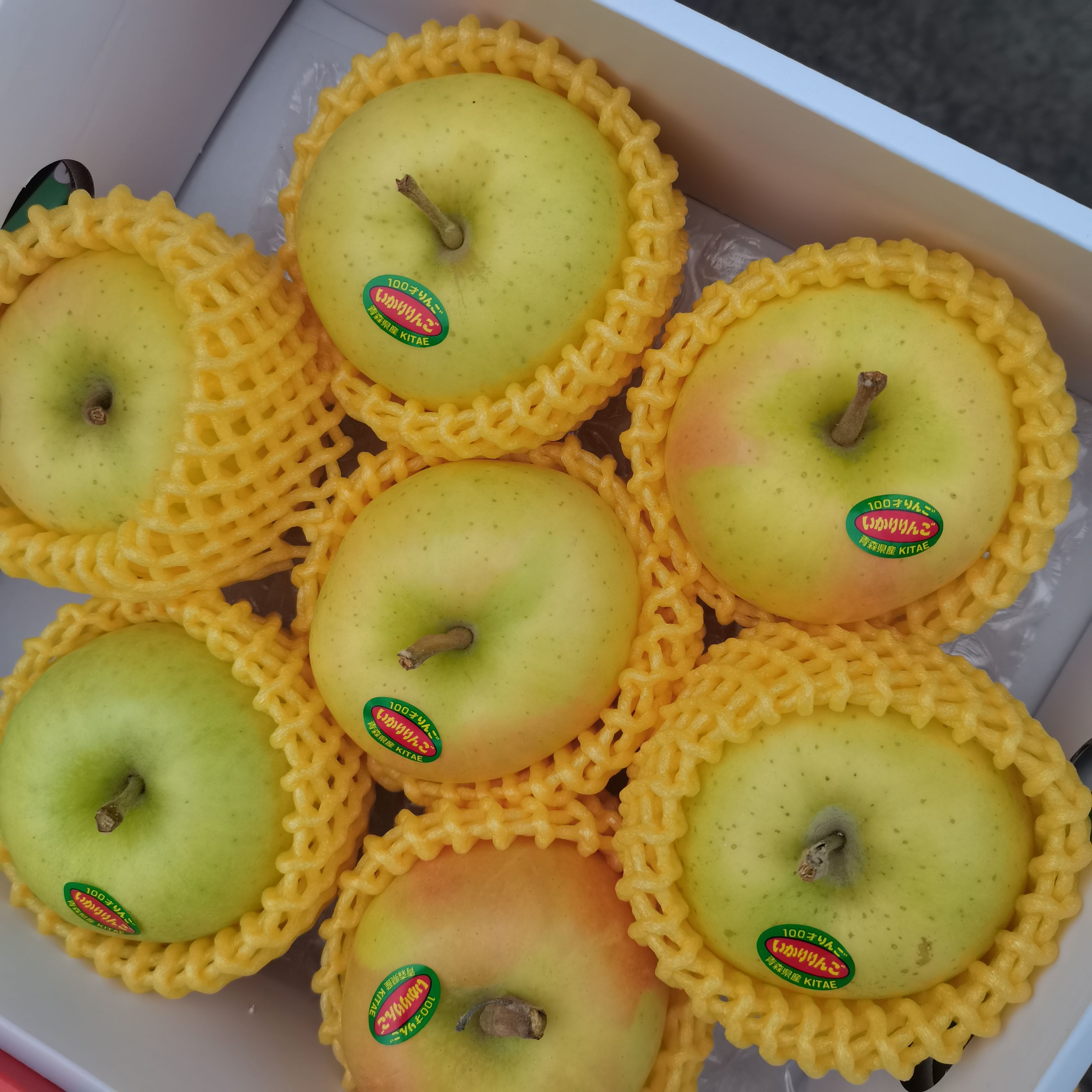 王林苹果  日本正宗水蜜桃苹果脆甜爽口香味浓郁7-8个4斤