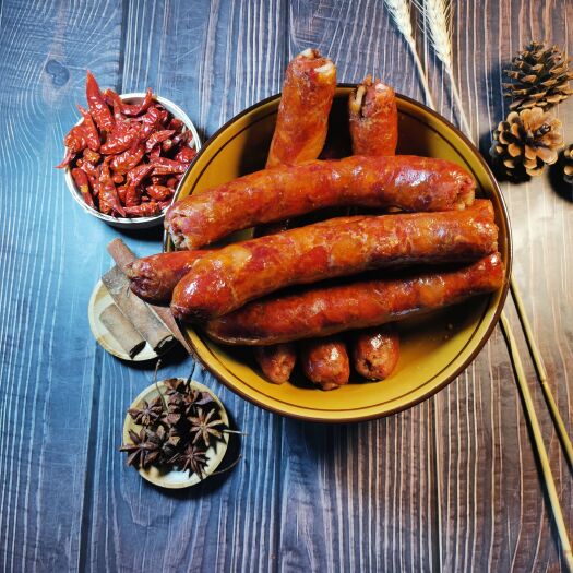 川味香肠 正宗四川腊肠，味道纯正 口有留香纯肉！防腐剂 ！