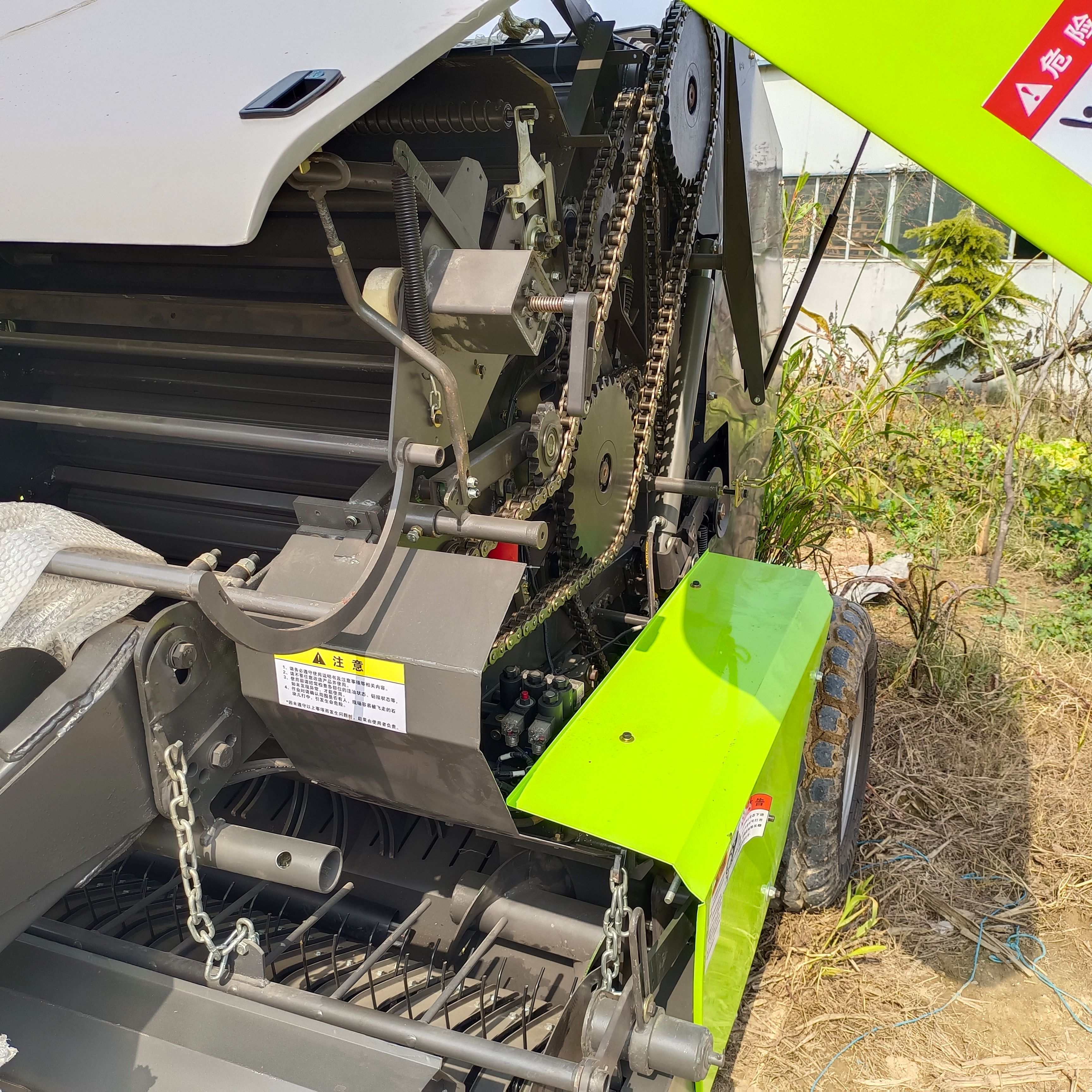 大圆捆秸秆捡拾圆包打捆机芜湖苜邦9YY-1250圆草捆打捆机