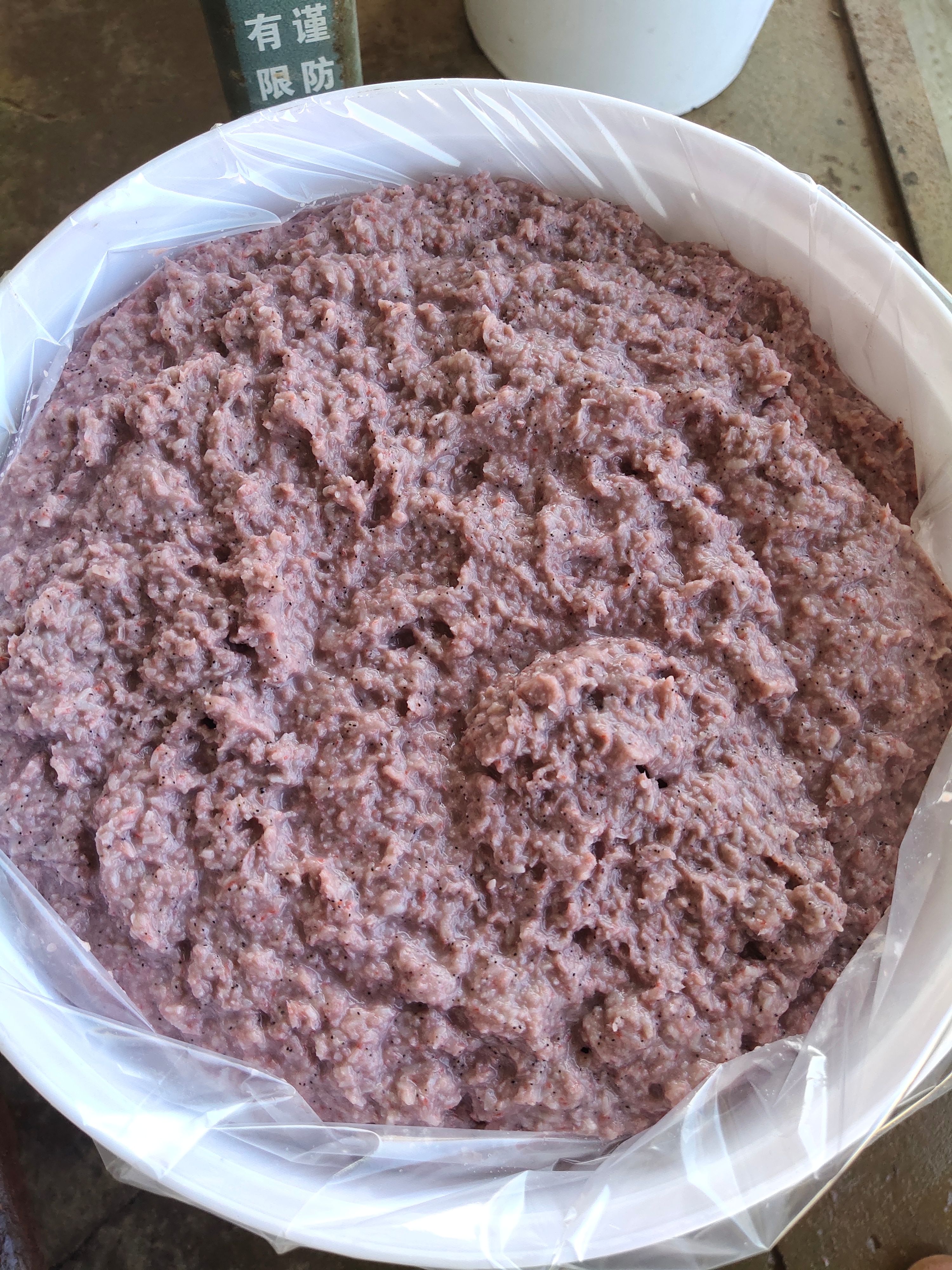渤海湾散装虾酱手工制作原味虾酱