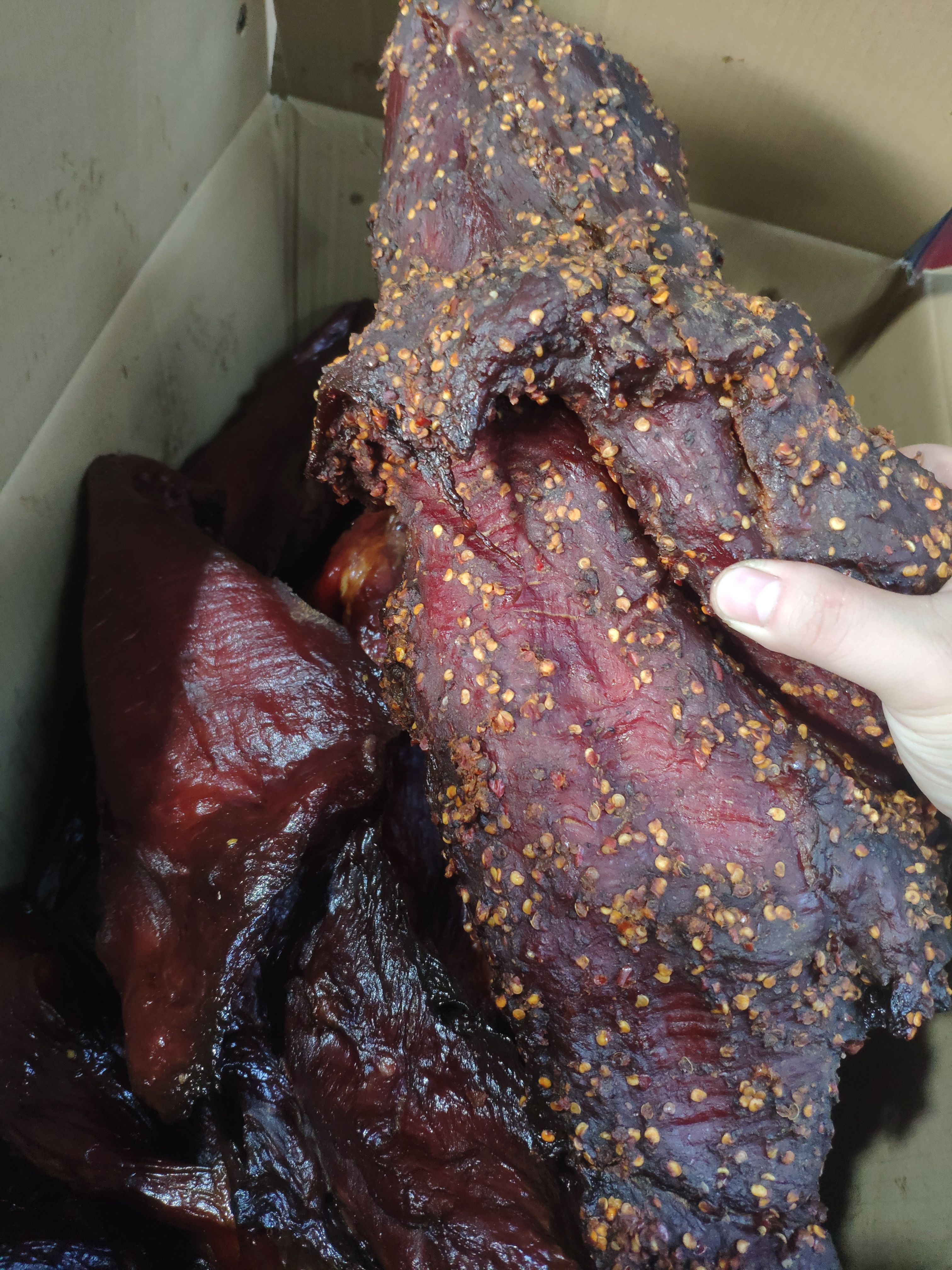 腊肉  跑江湖地摊展会热卖五香麻辣烟熏大块肉酱香肉风干肉条子肉批发