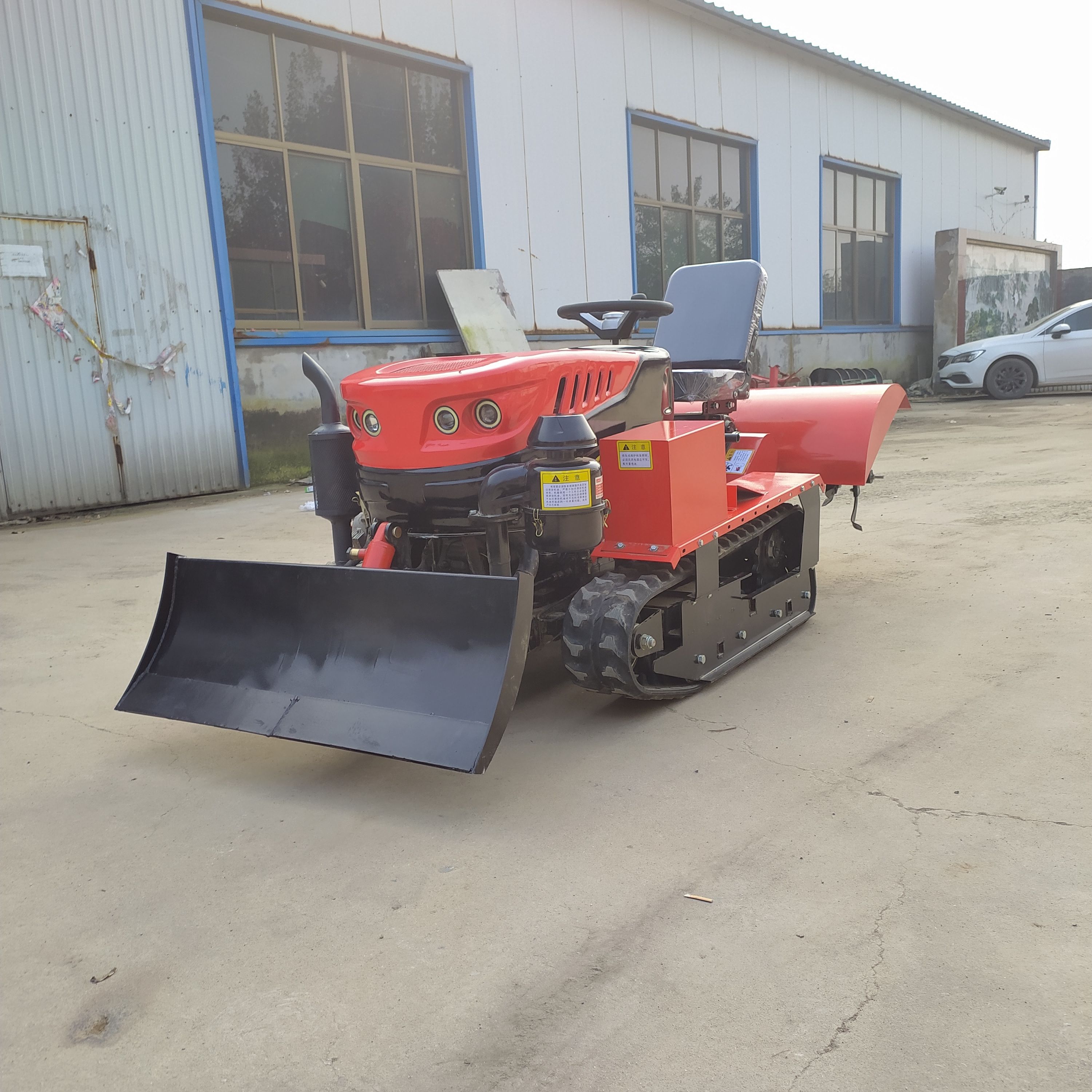 厂家 35马力座驾式履带旋耕机 果园旋耕除草开沟 起垄回填