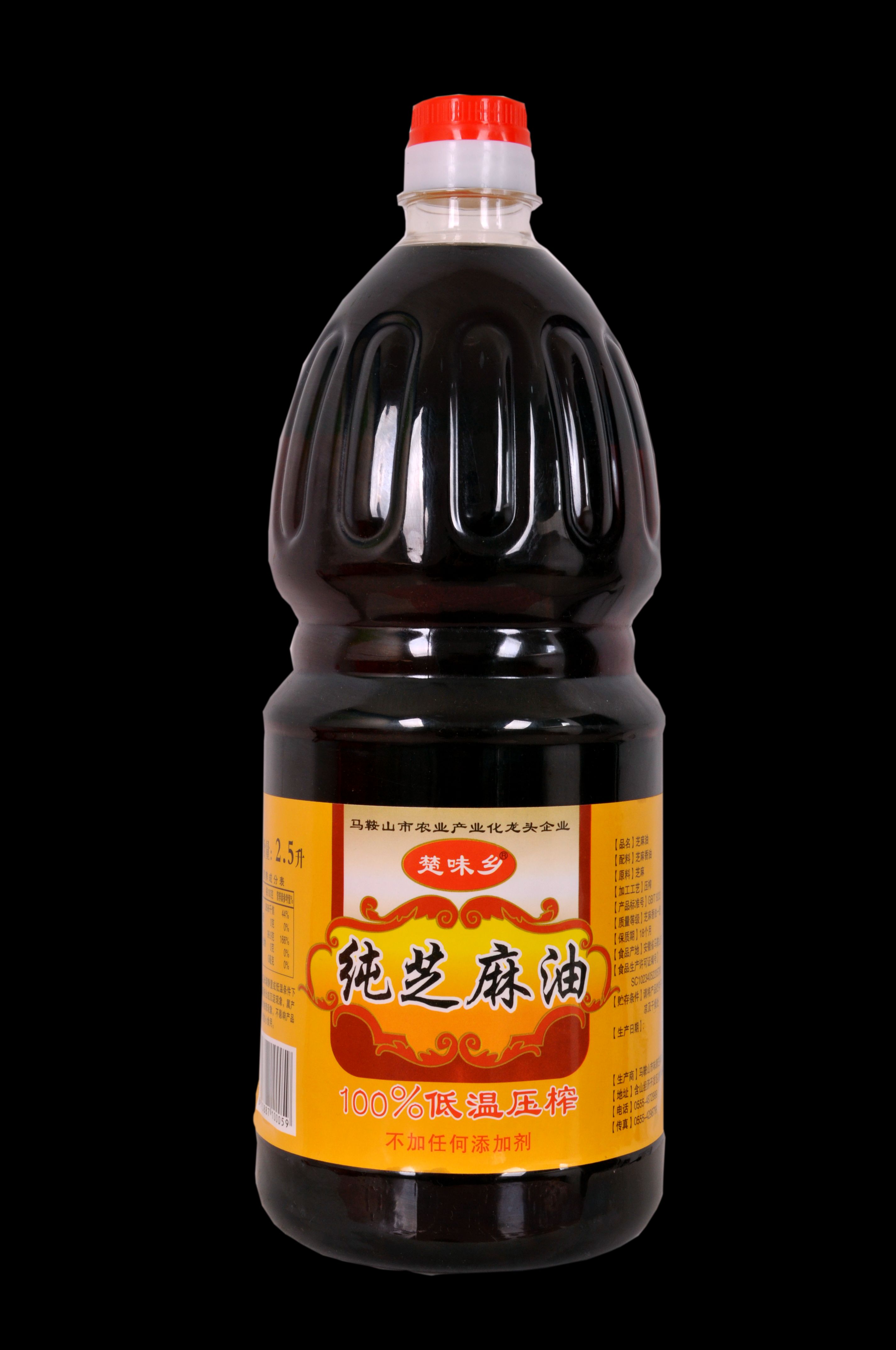 2.5L楚味乡纯芝麻油