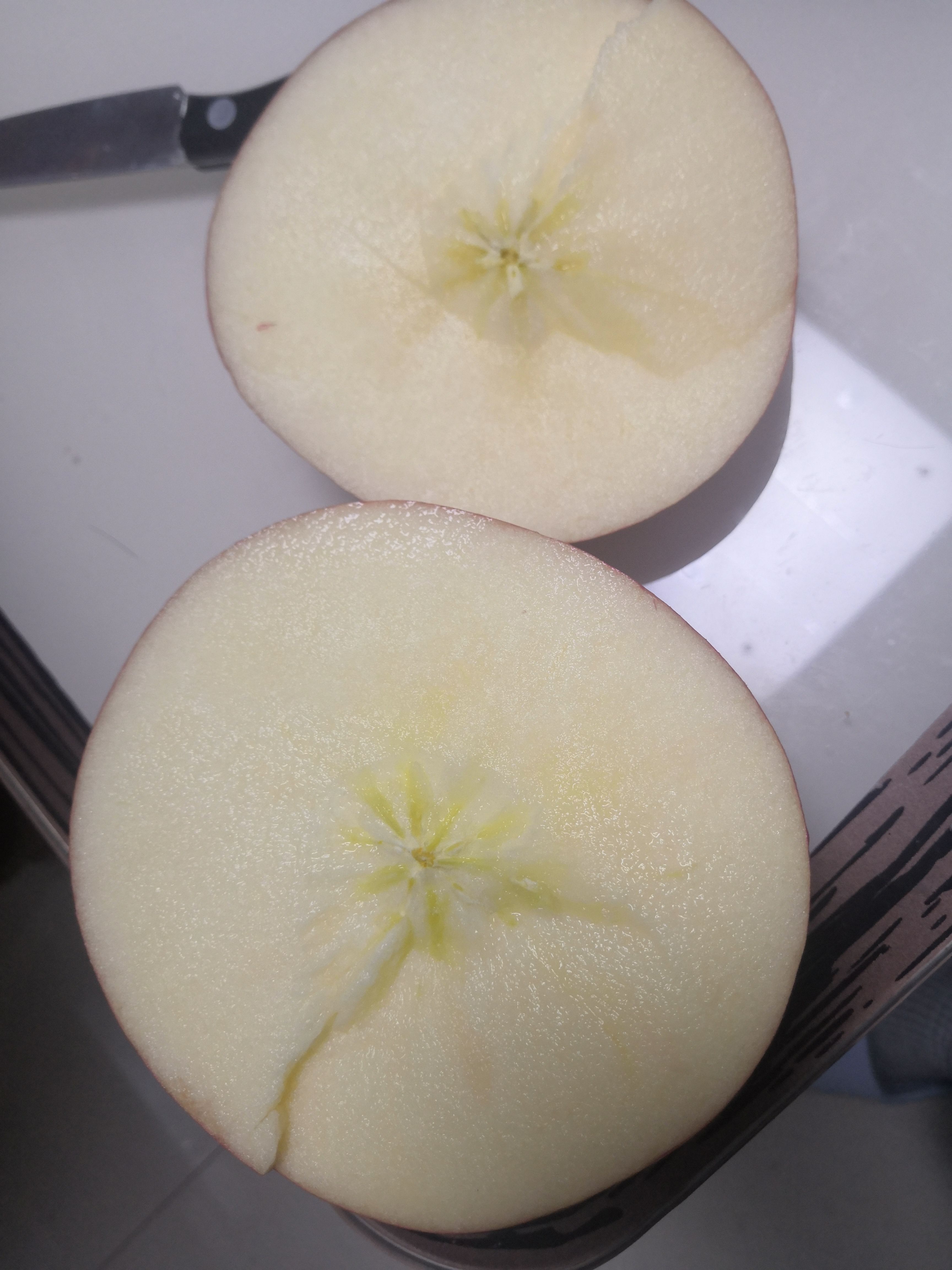 最好年头寒富苹果